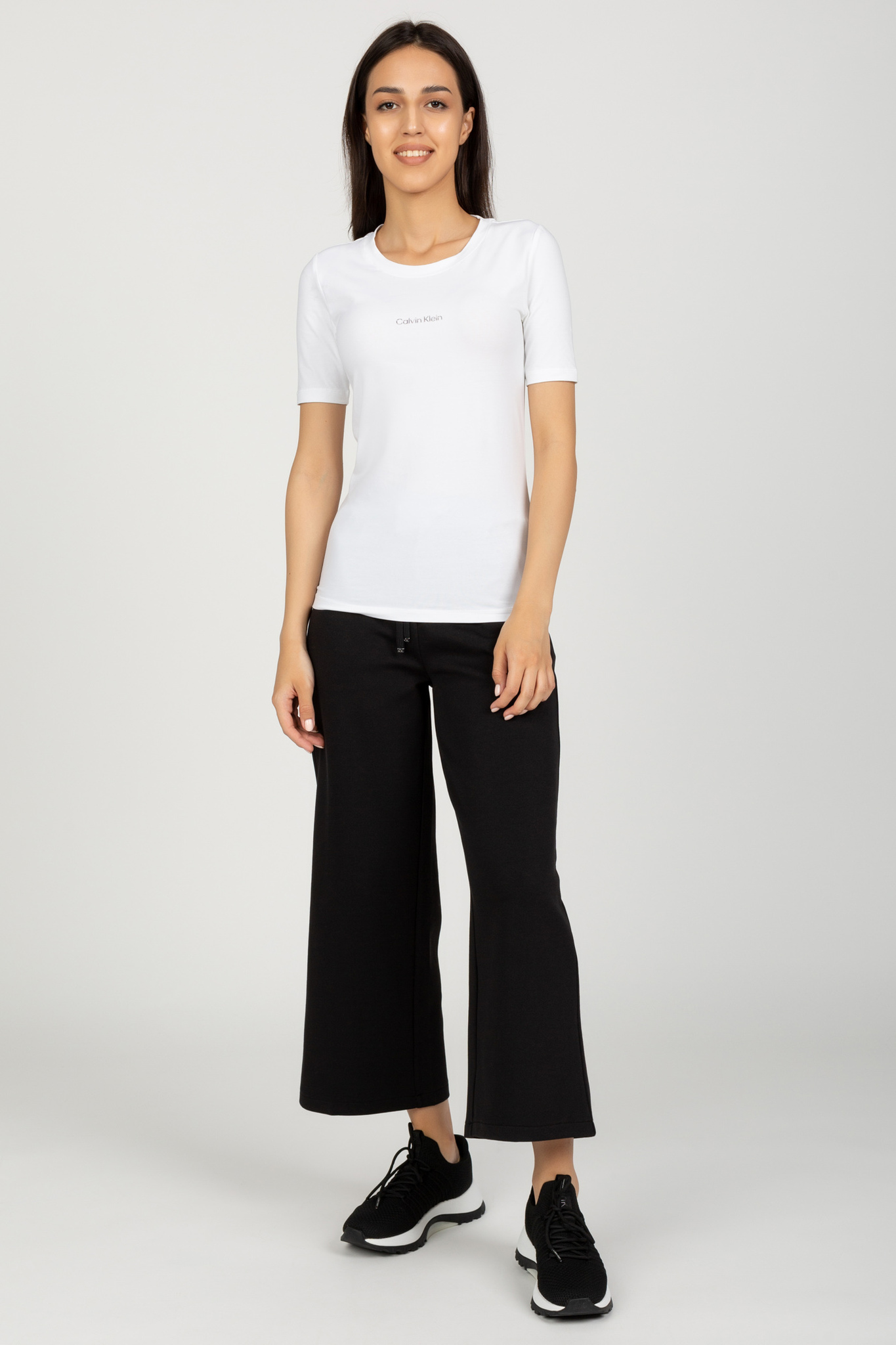 Футболка METALLIC MICRO LOGO SLIM FIT TEE Calvin Klein Футболка METALLIC MICRO LOGO SLIM FIT TEE 5