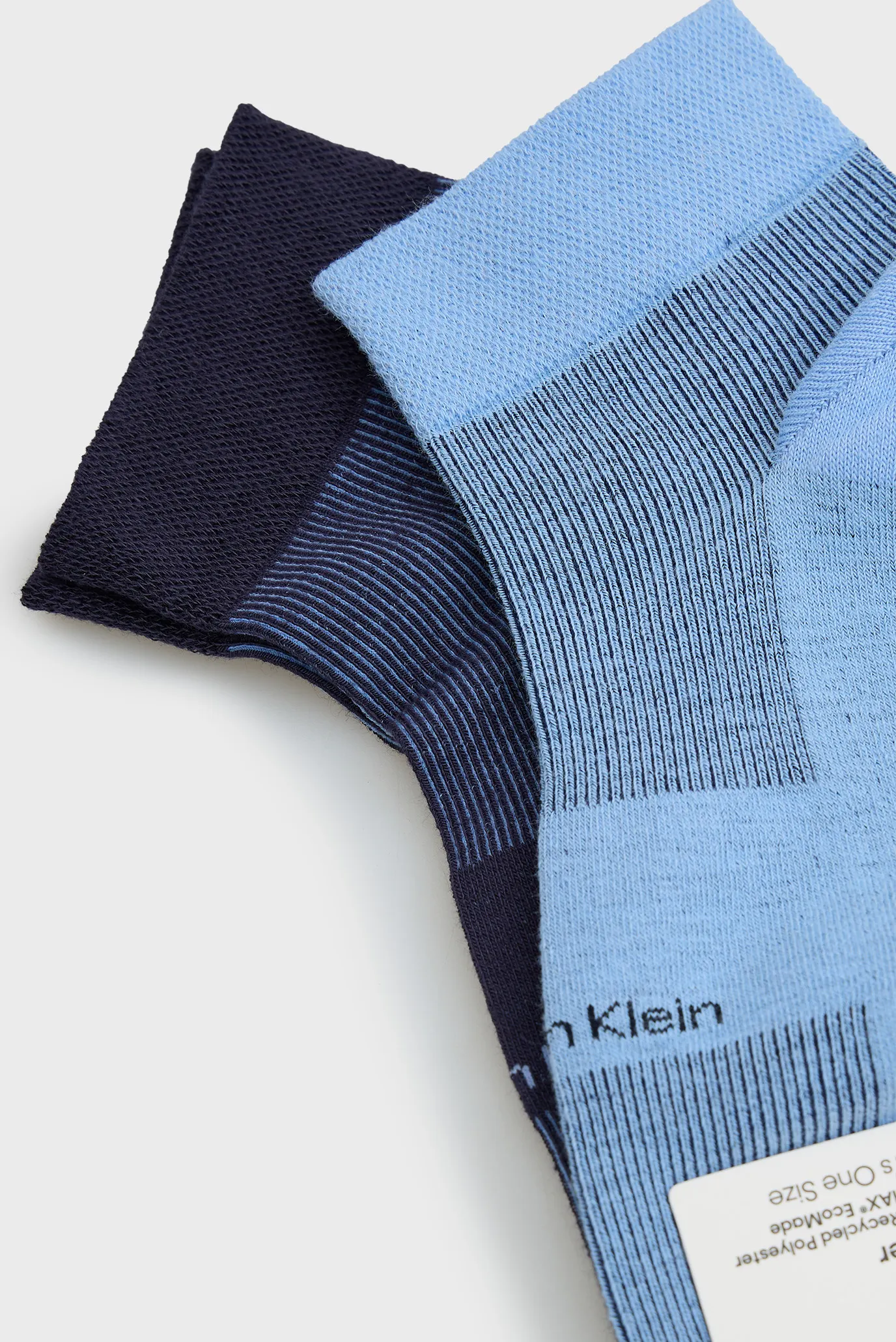 Носки CK MEN QUARTER 2P SUMMER RIB 2