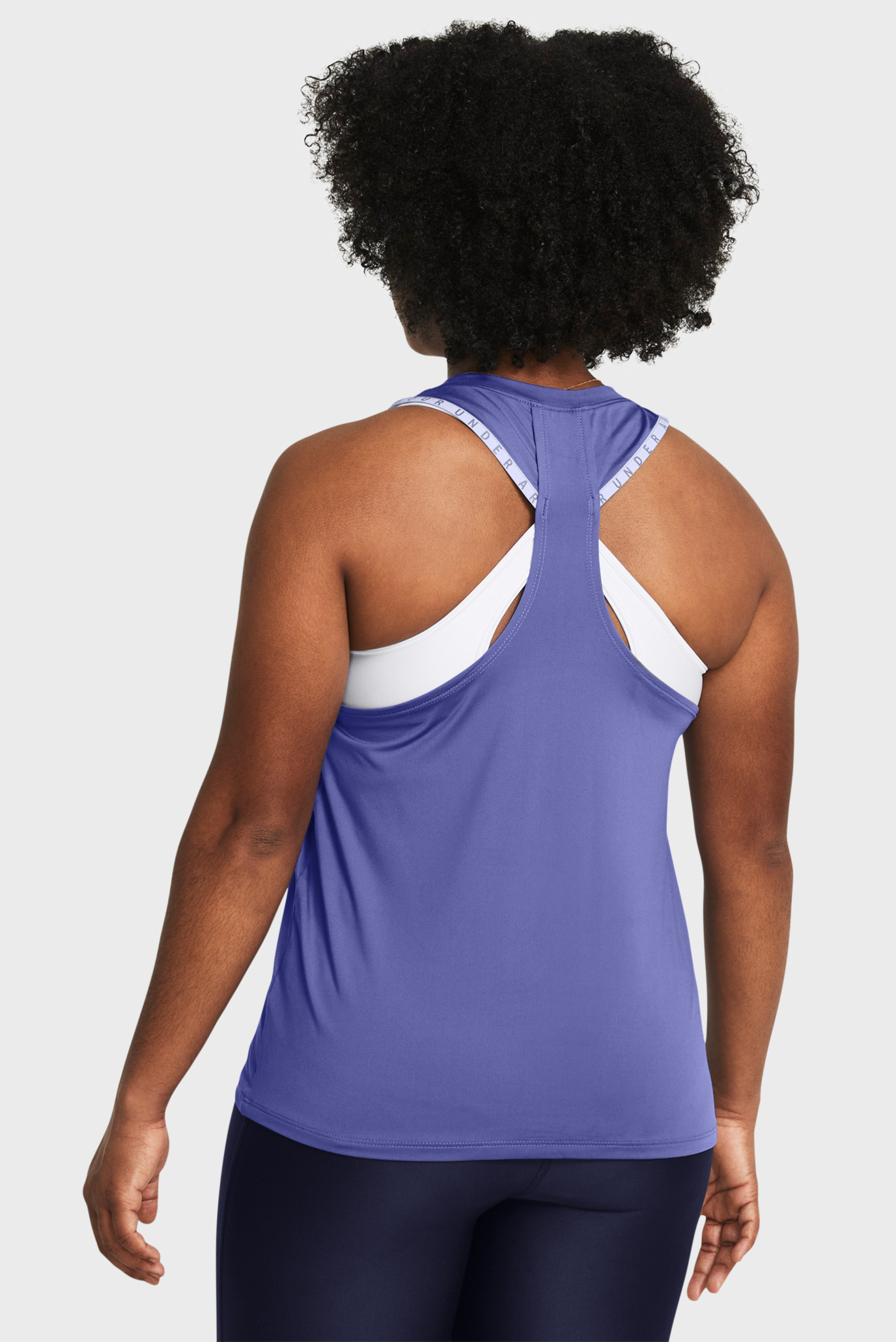 Женская фиолетовая майка Knockout Novelty Tank 3