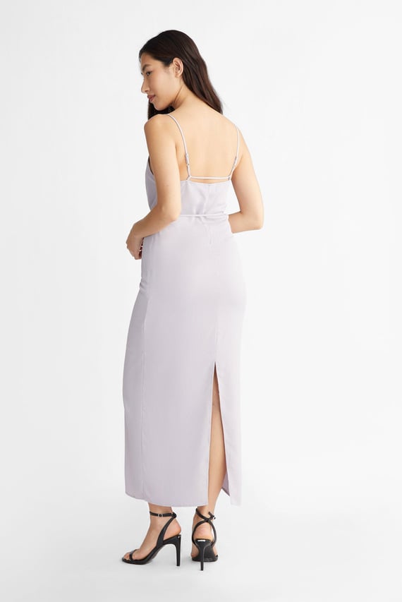 Платье RECYCLED CDC MIDI SLIP DRESS