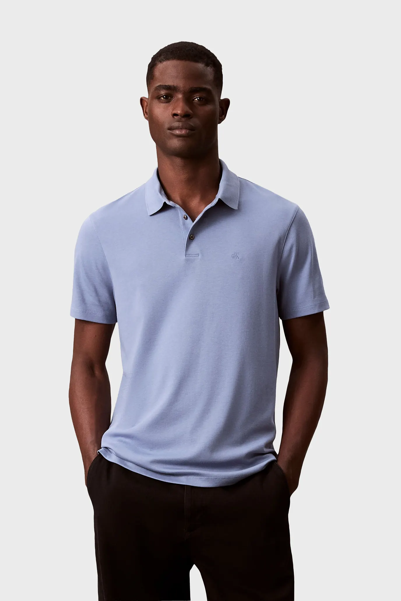 Поло SS SUPIMA CHEST EMB POLO 1