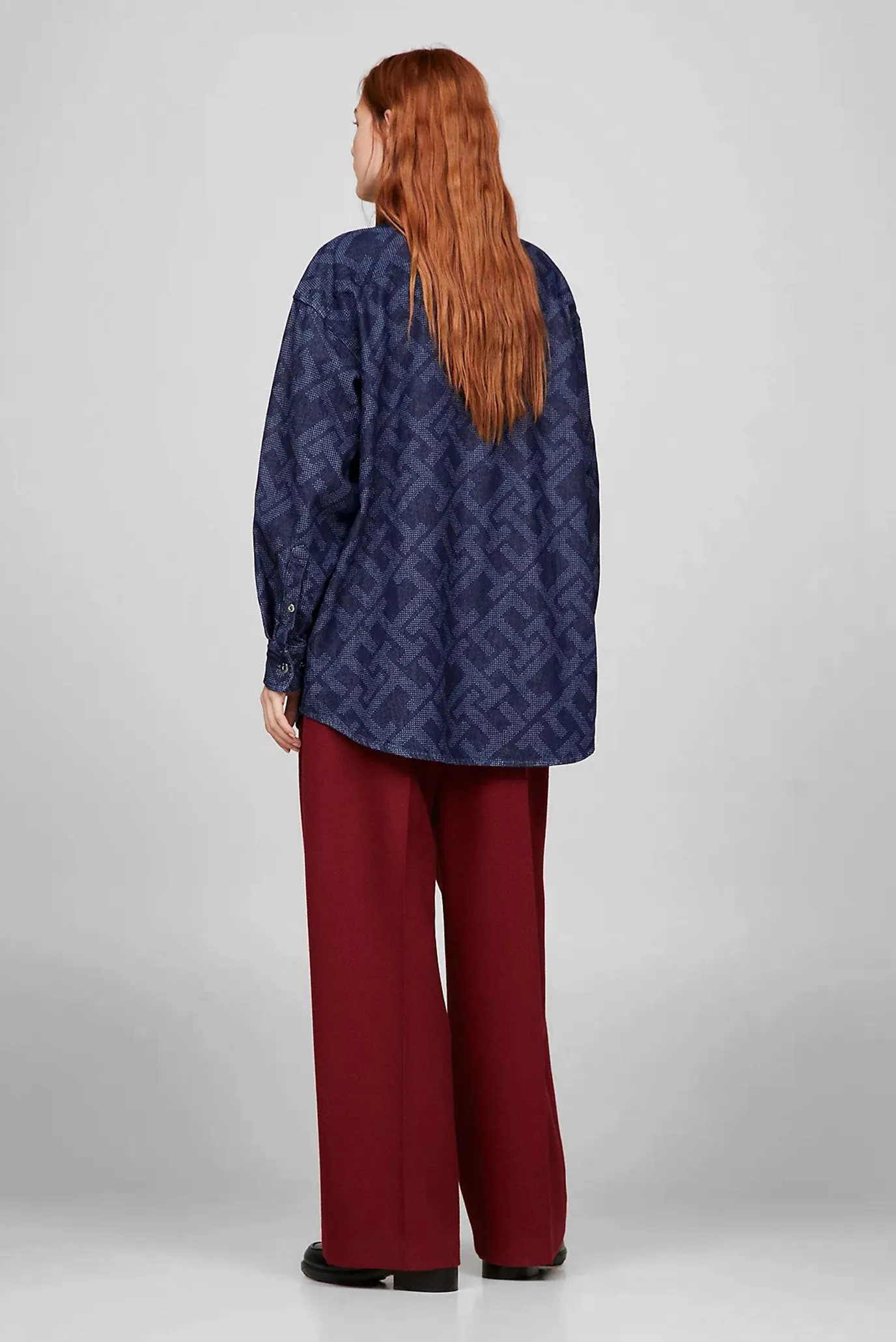 Рубашка THC DG MONOGRAM DENIM SHIRT 6