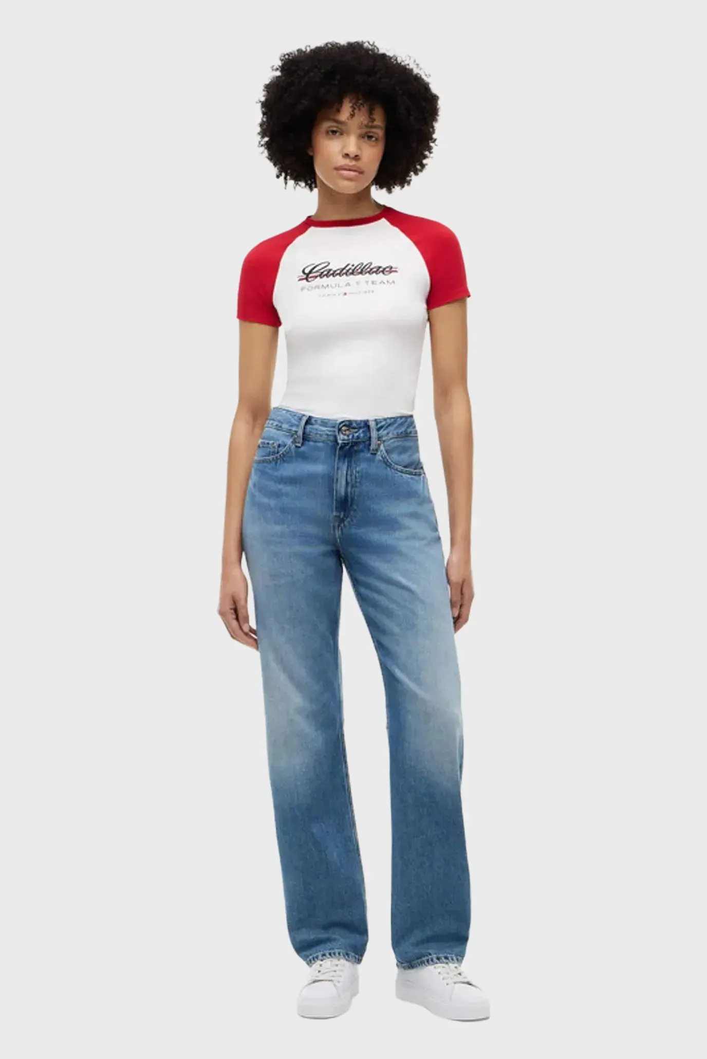 Футболка/TH X CF1 BABY RINGER TEE 2