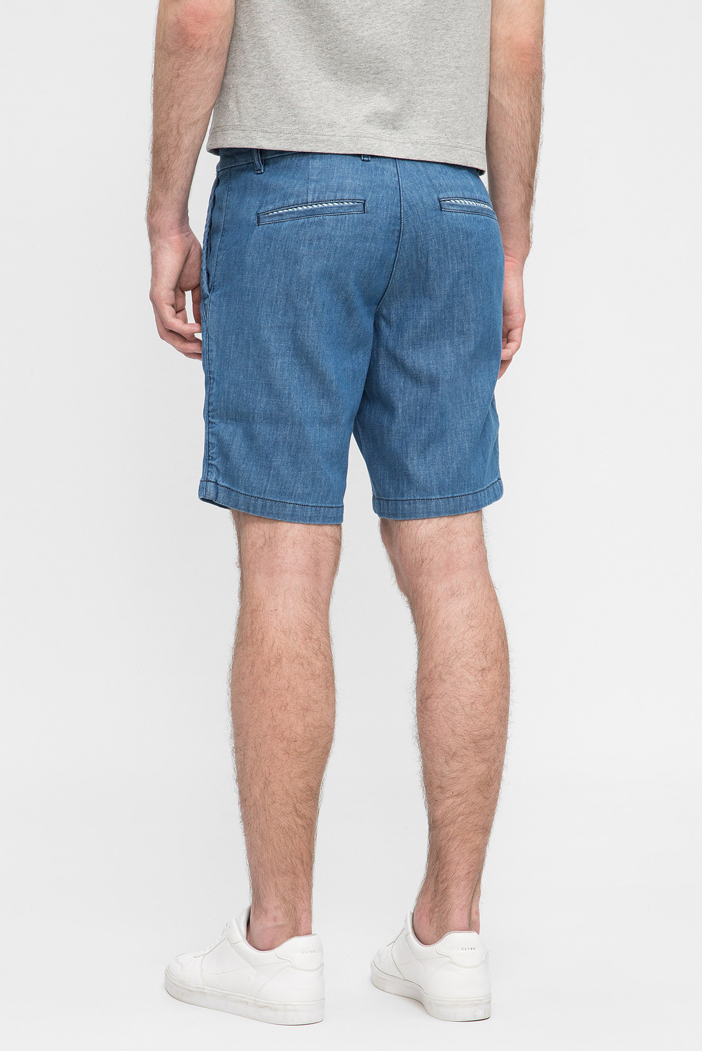 Мужские синие шорты 3