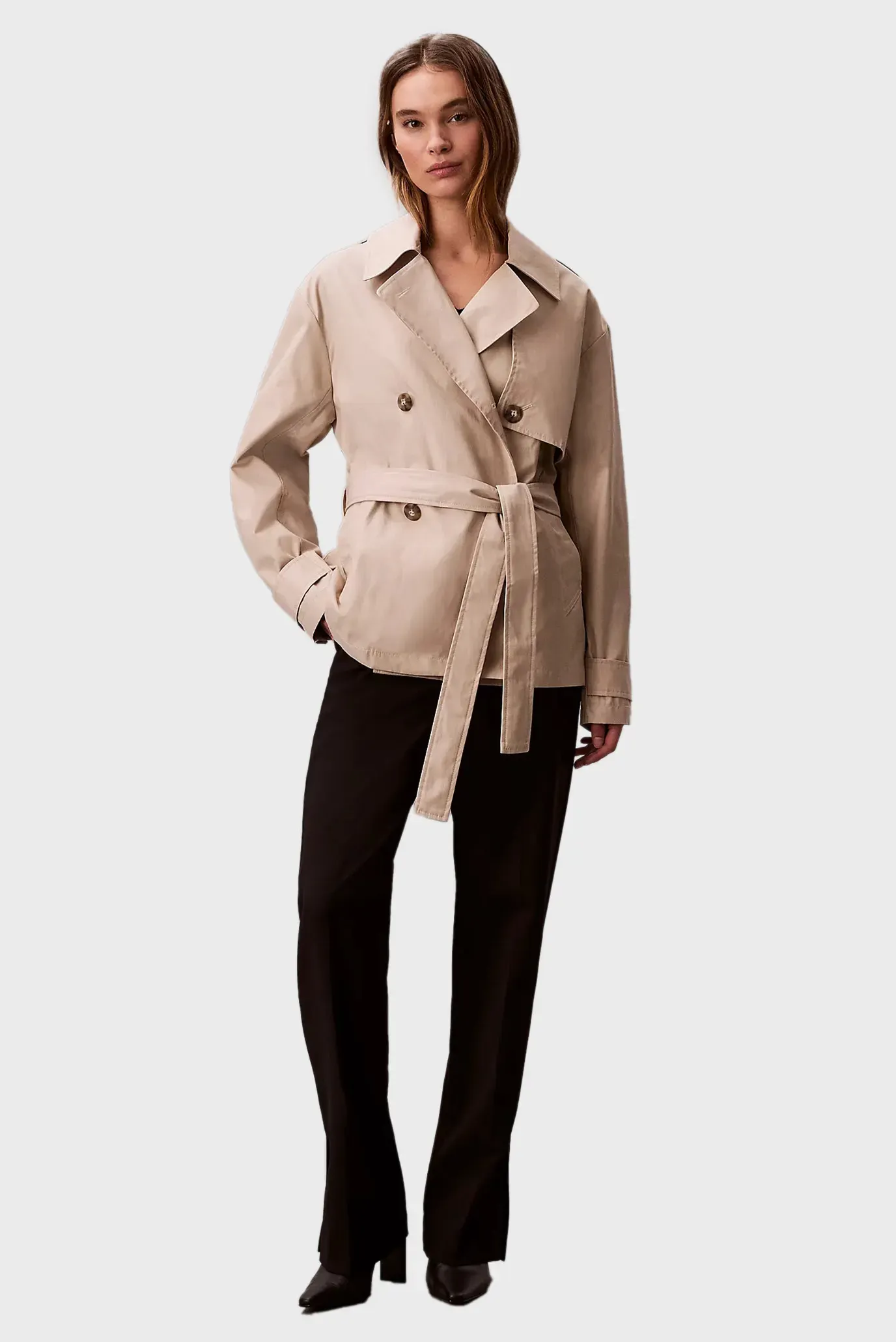 Плащ MID LENGTH COTTON TRENCH 2