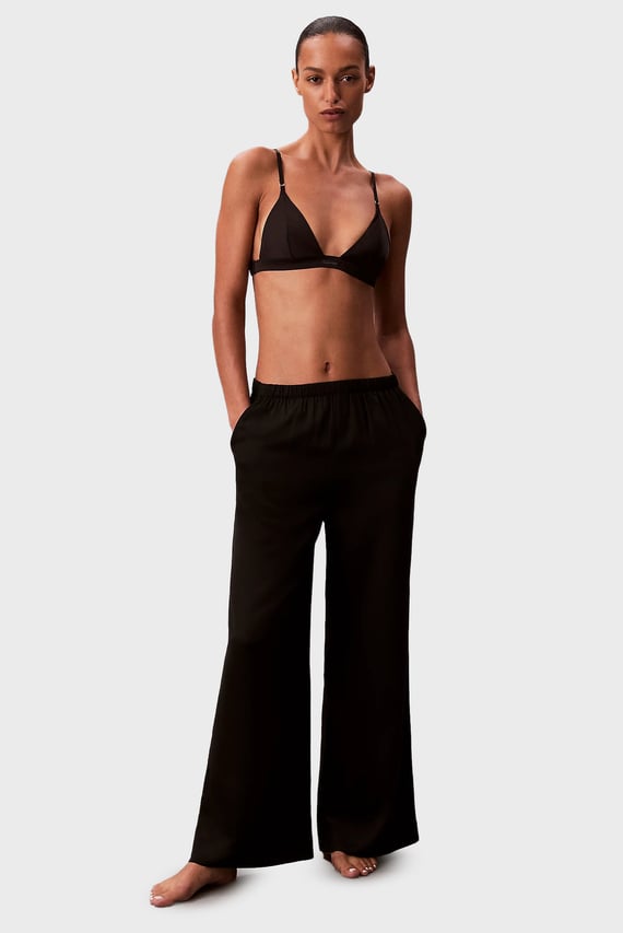 Штаны SENSUAL SATIN LOGO PANT Calvin Klein