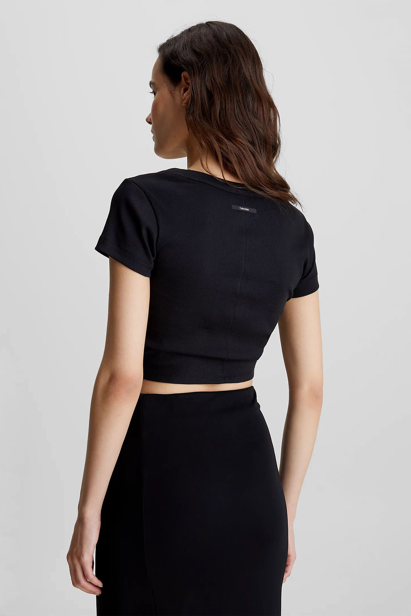 Футболка COTTON RIB TOP SS 3