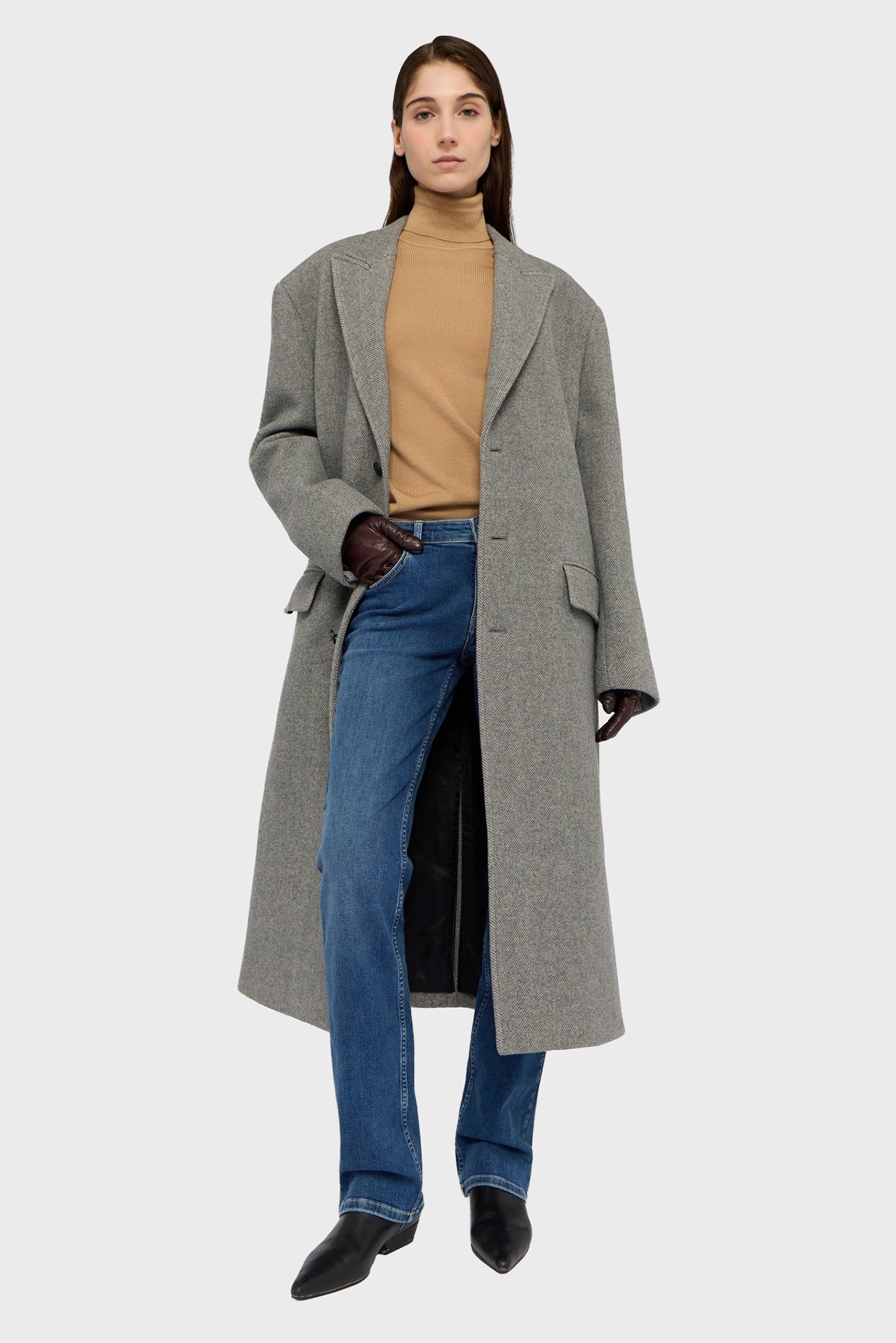 Джинсы WJ130D55 5 POCKET 130 CLASSIC - LIGHT BLUE DENIM SW + CHEMICAL 4