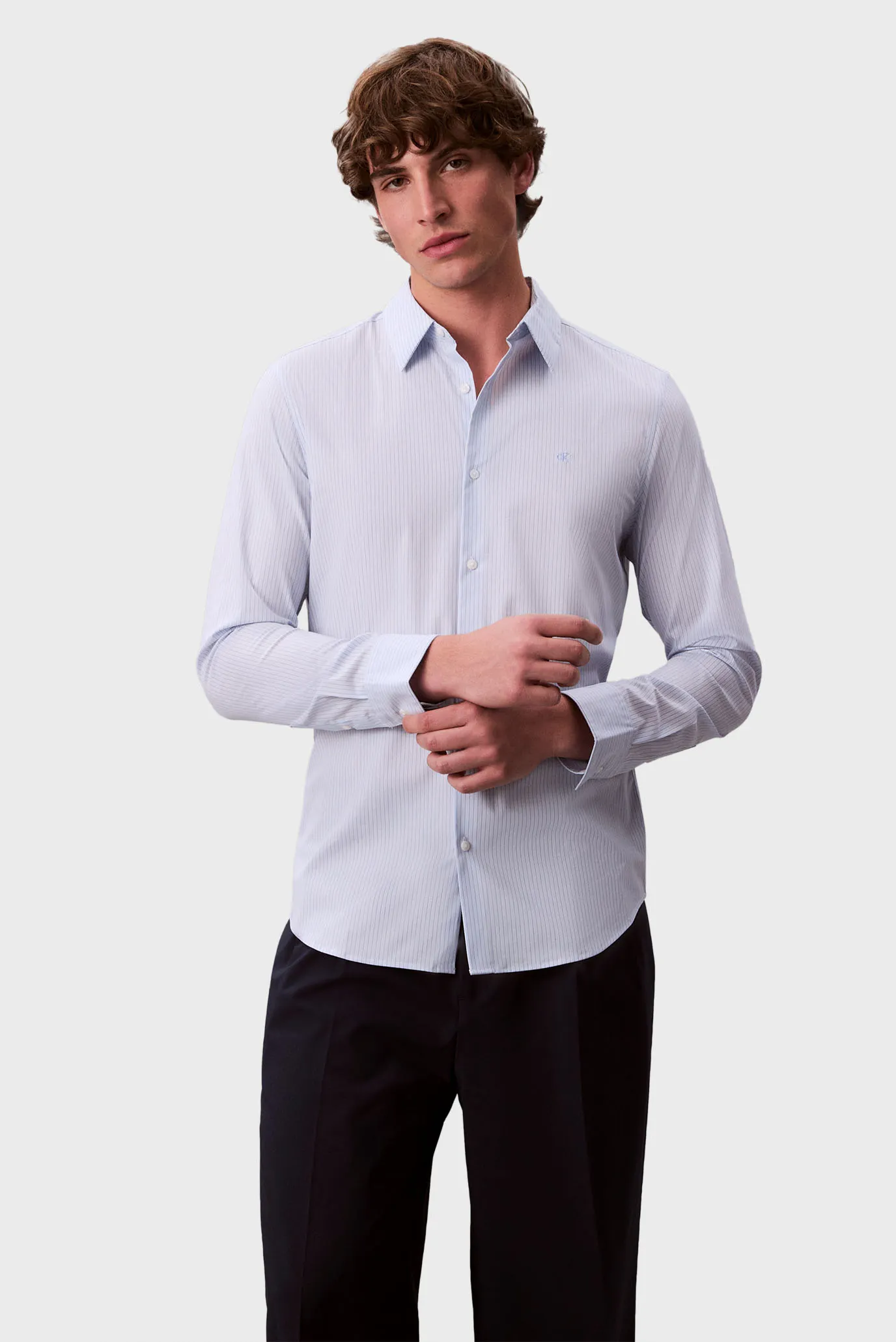 Рубашка LS THIN MULTI STRIPE STRETCH SLI 1