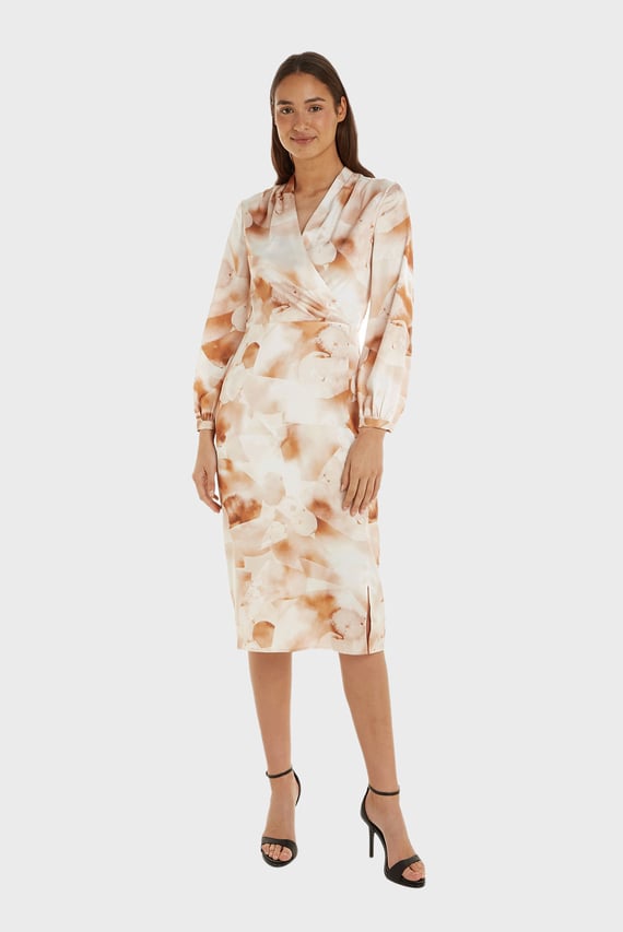 Платье WATERCOLOR SATIN SHINE DRESS