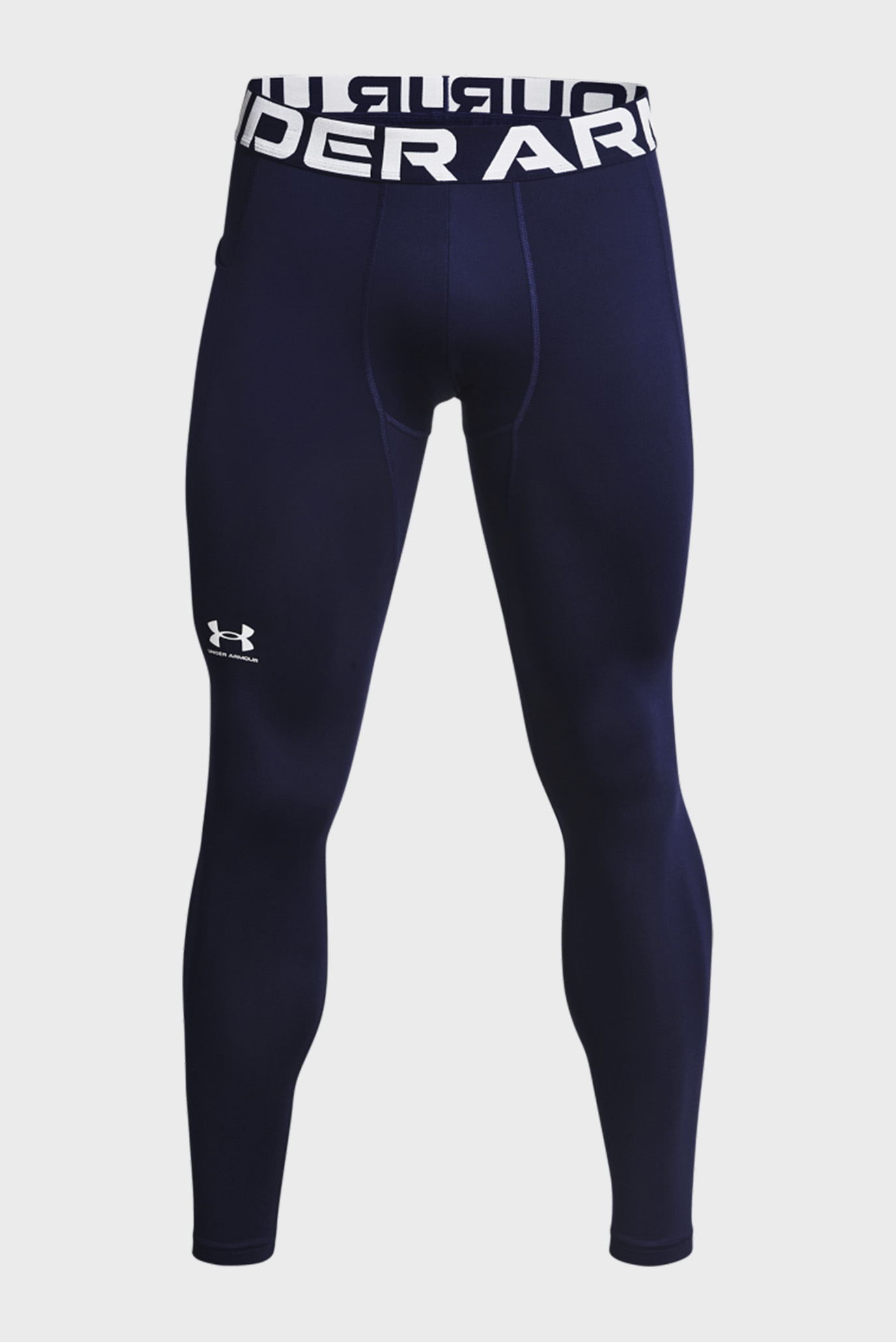 Мужские темно-синие термобрюки UA CG Armour Leggings 11