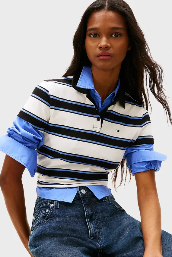 Поло TJW SLIM SH ESSENTIAL SS POLO Tommy Jeans