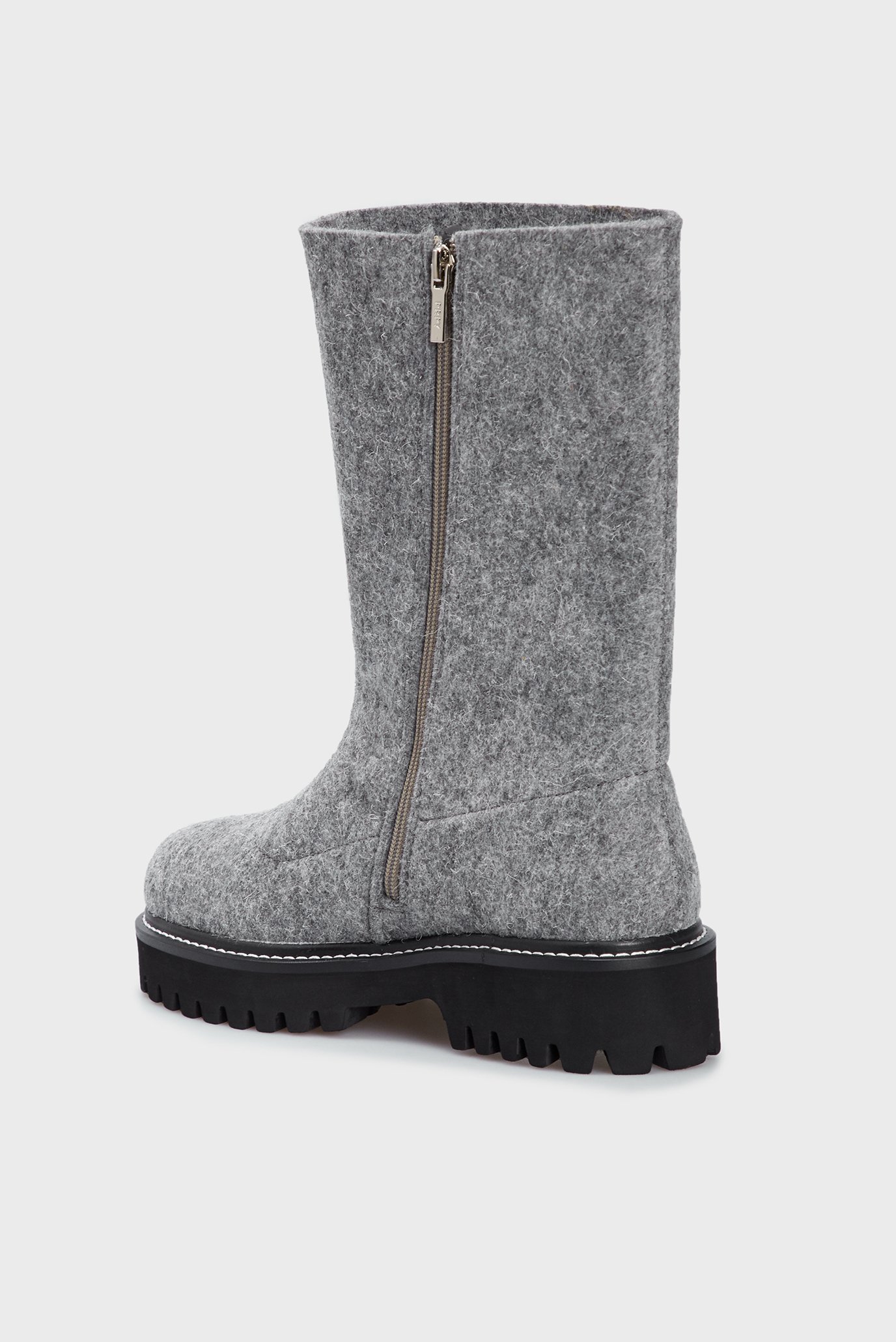 Женские серые сапоги Alisa 5