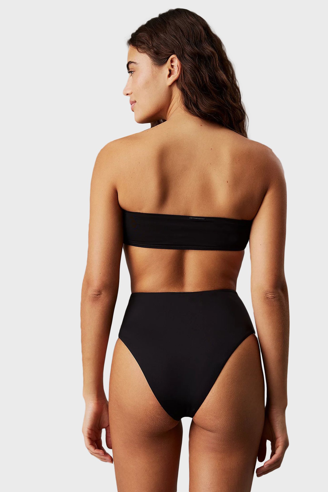 Женский черный лиф от купальника BANDEAU-RPCalvin Klein Женский черный лиф от купальника BANDEAU-RP 2