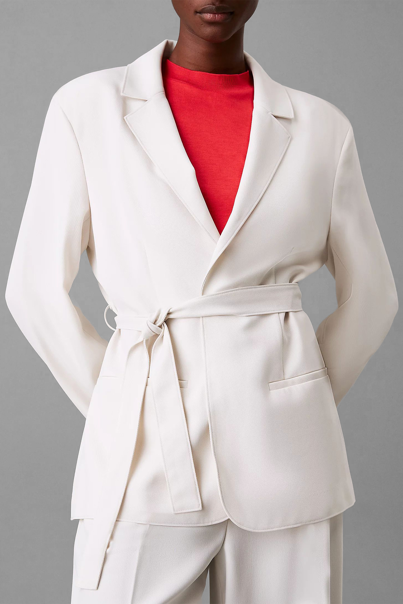 Пиджак TRAVEL TWILL BELTED BLAZER 4