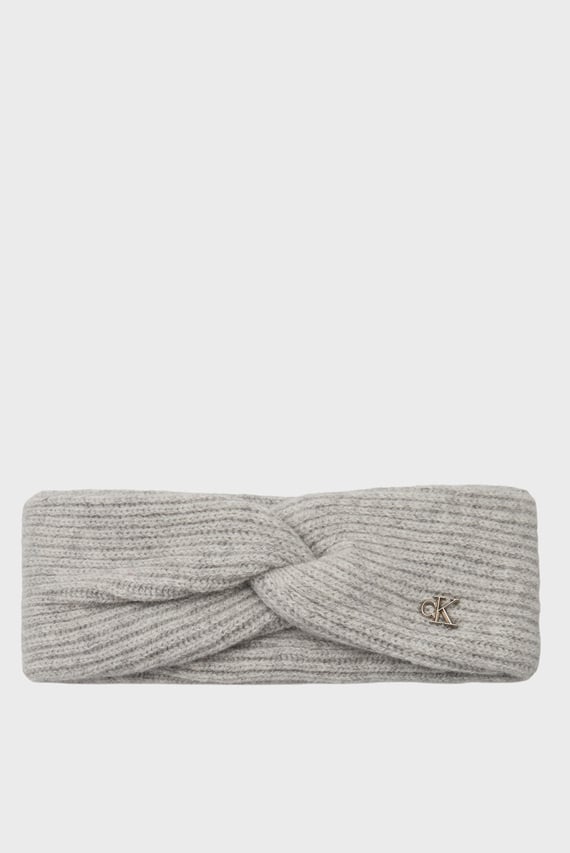 Повязка CK METAL WOOL TWIST HEADBAND Calvin Klein