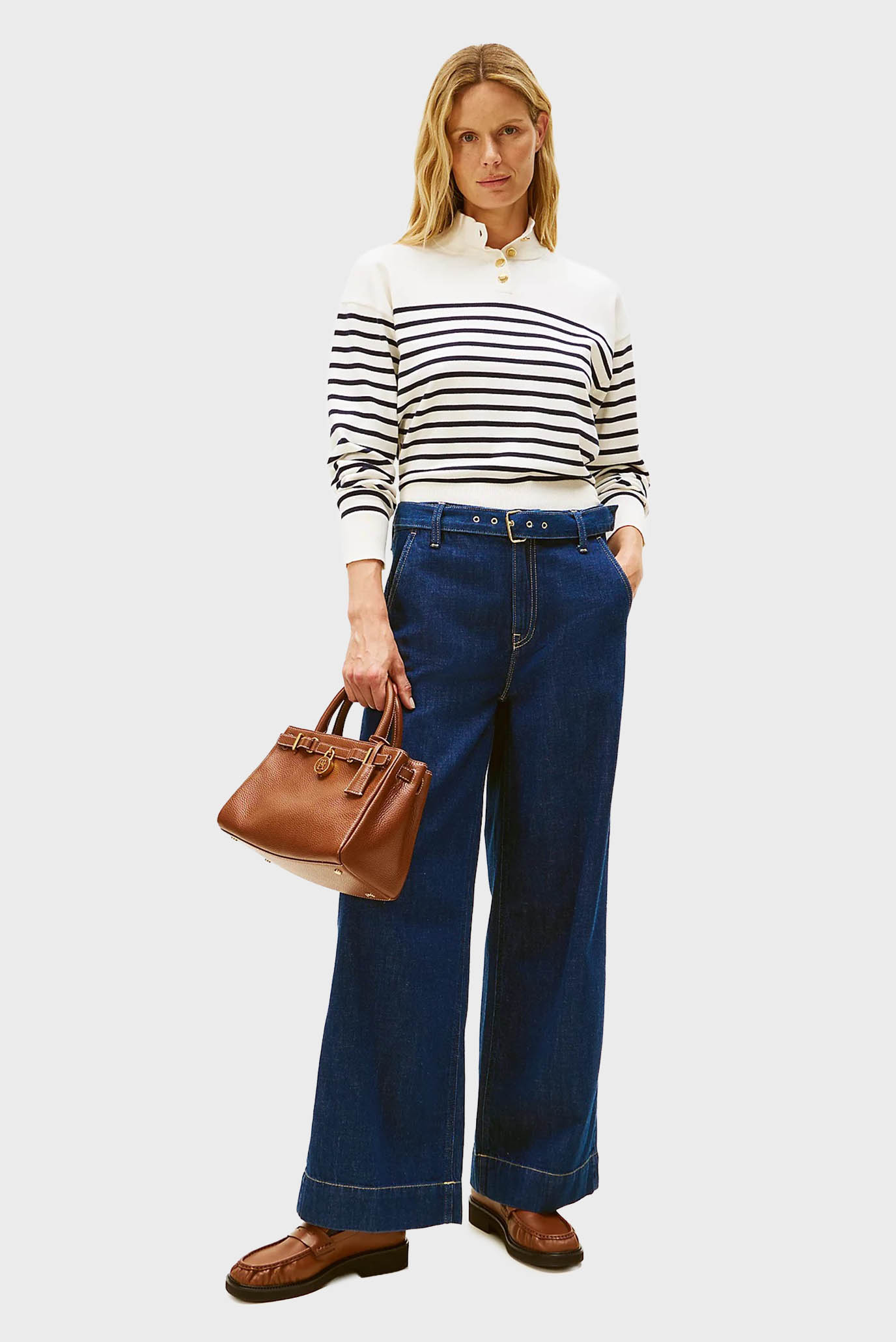 Свитер CO JERSEY GOLD BTN MOCK-NK SWT 3