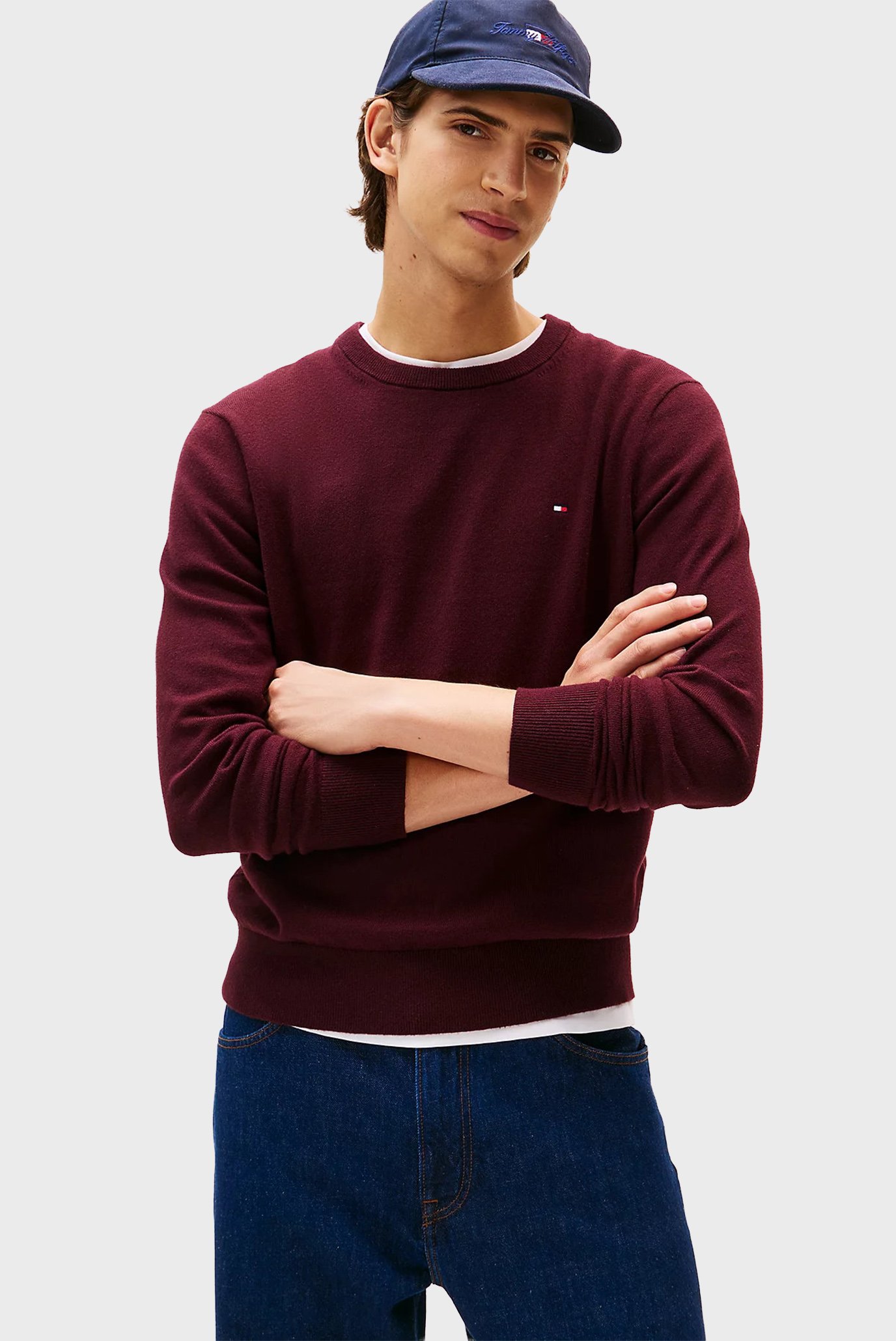 Свитер PIMA ORG CTN CASHMERE CREW NECK 1