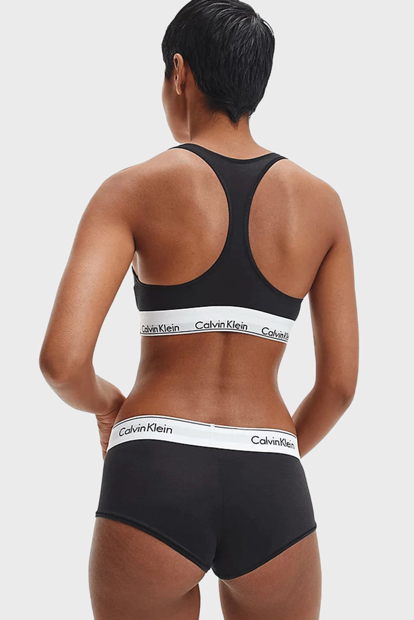 Женские черные трусики BOYSHORT 2