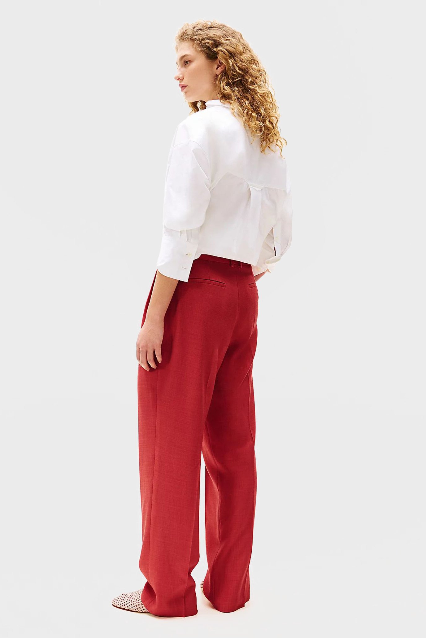 Женские красные брюки TH х SRG 2