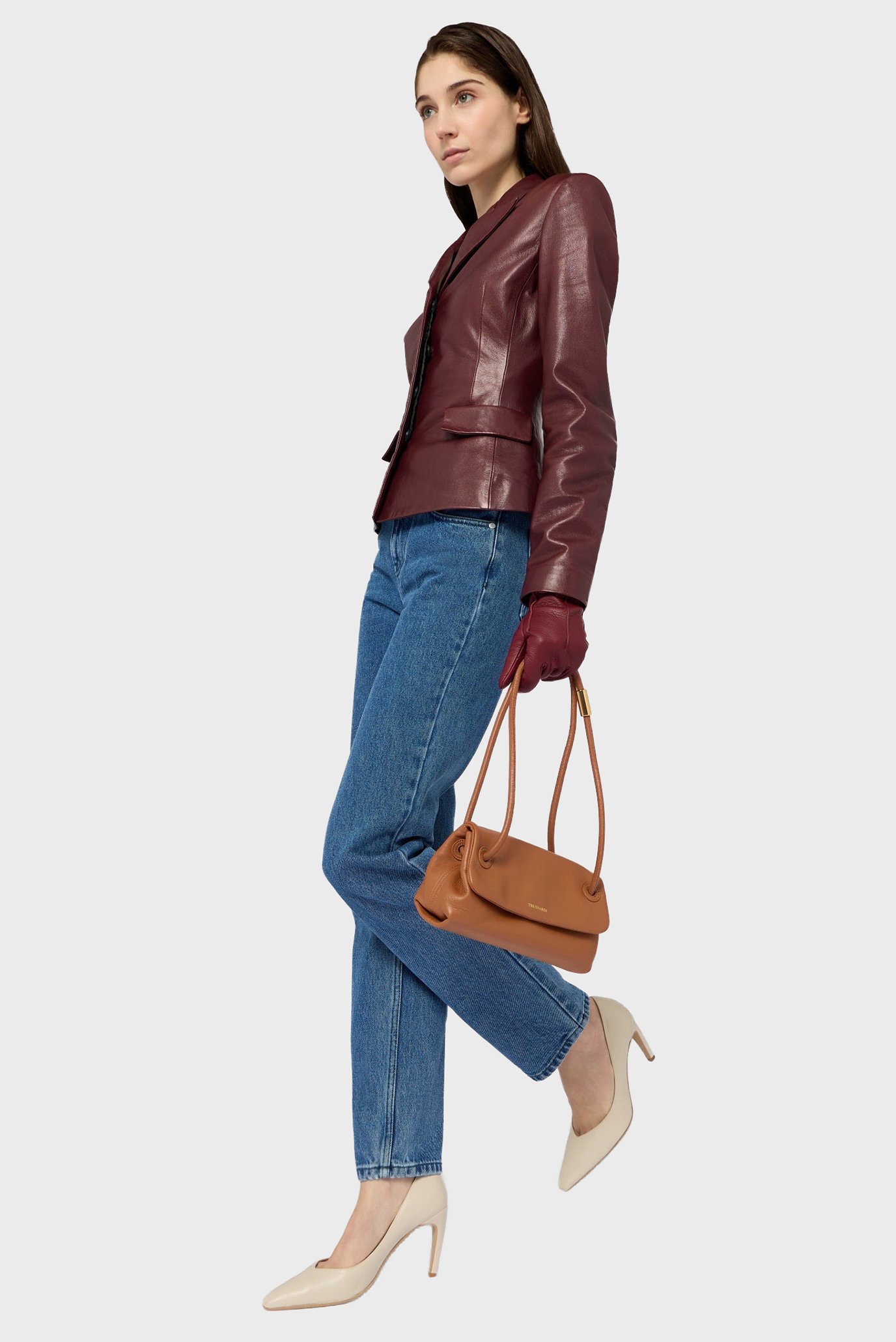 Джинсы WJ190D42 5 POCKET 190 STRAIGHT - BLUE DENIM SW 4