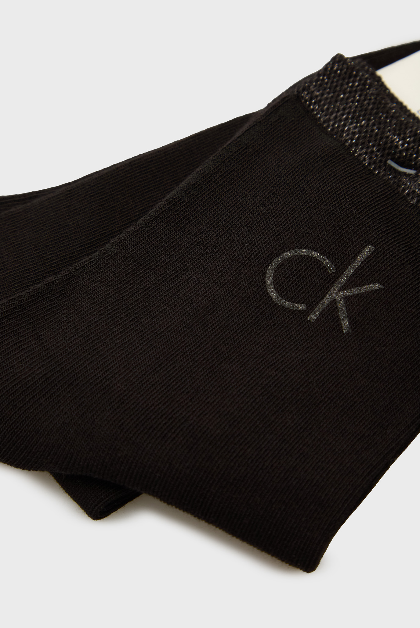 Носки CK WOMEN SHORT SOCK 2P SHINY LOGO 3