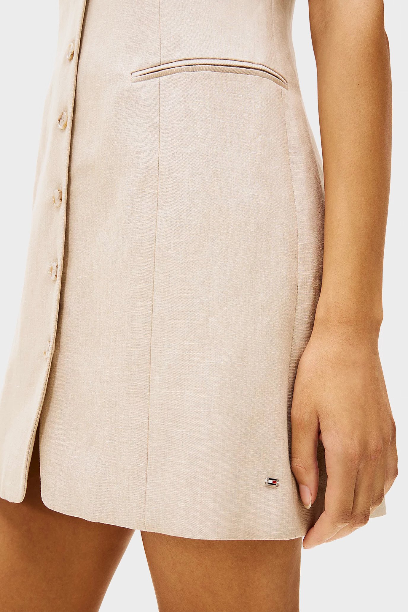 Платье LINEN MIX SLEEVELESS DRESS 3