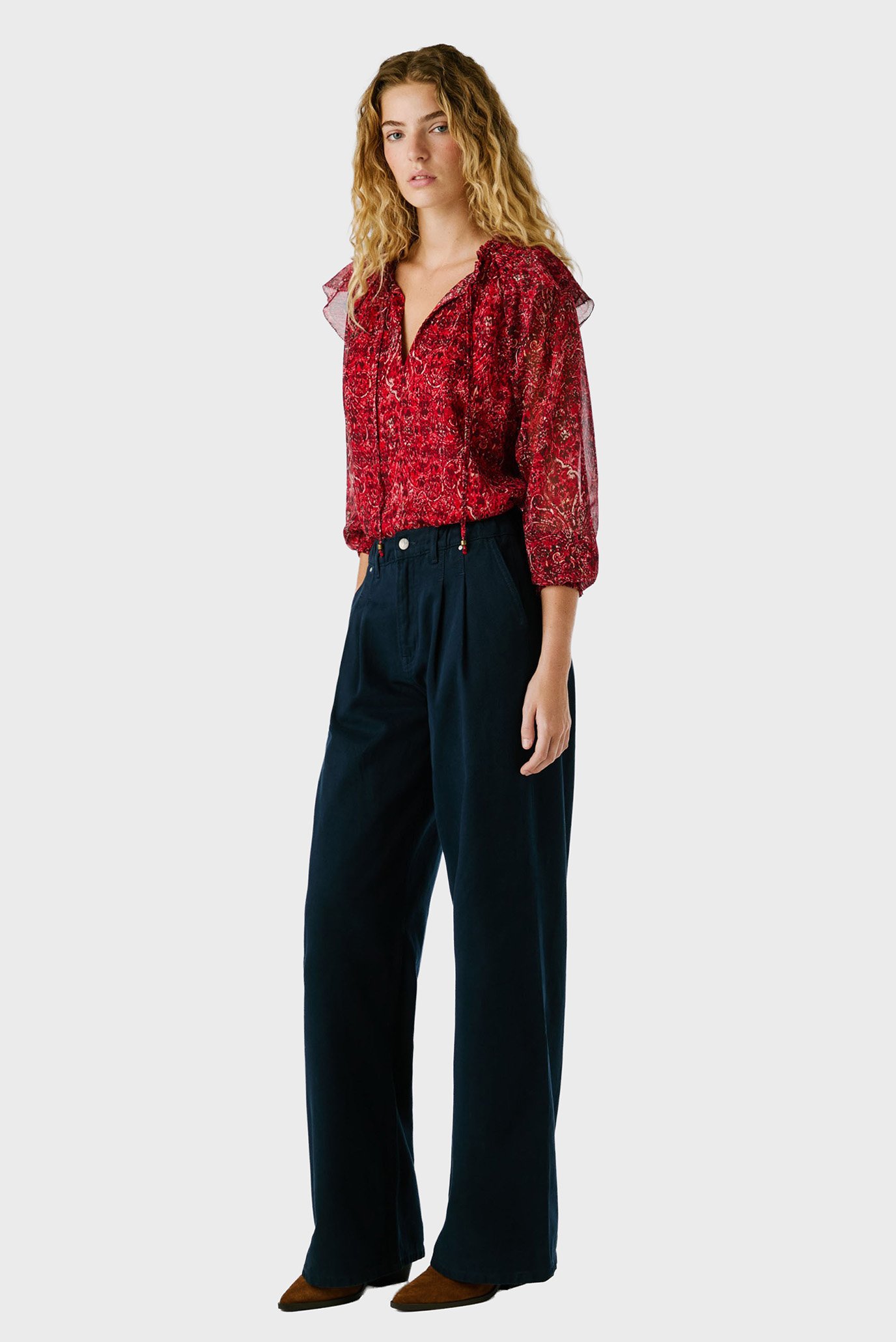 Штаны LOOSE ST HW CHINO 4