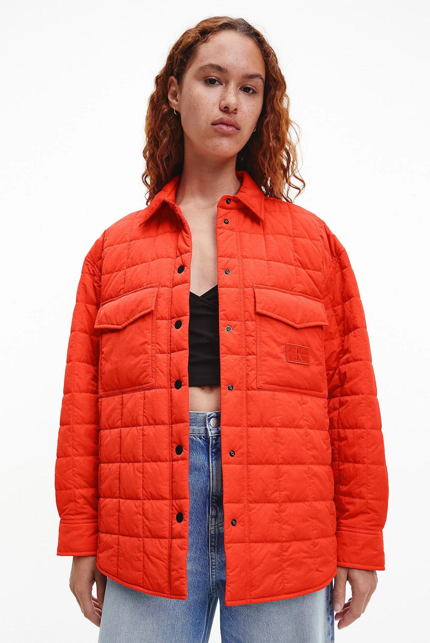 Куртка демисезонная QUILTED OVERSIZED LW SHACKET 6