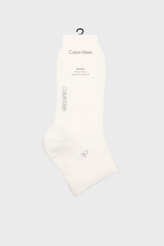Носки CK MEN QUARTER 3P Calvin Klein Носки CK MEN QUARTER 3P Calvin Klein