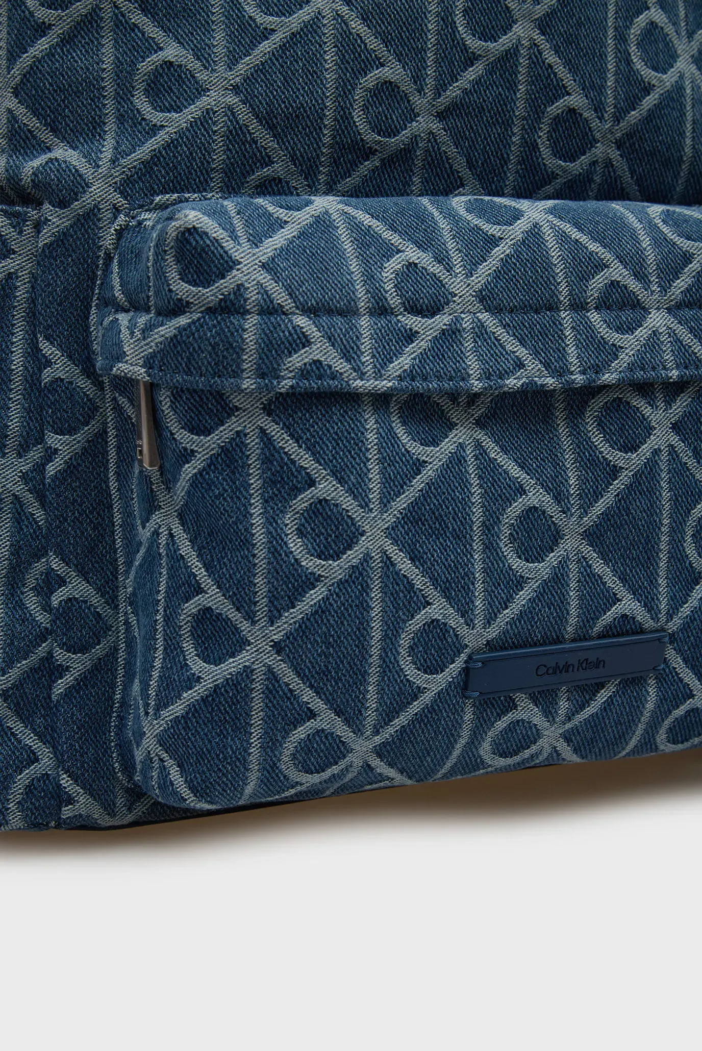 Рюкзак EMBLEM AOP DENIM ROUND BACKPACK 5