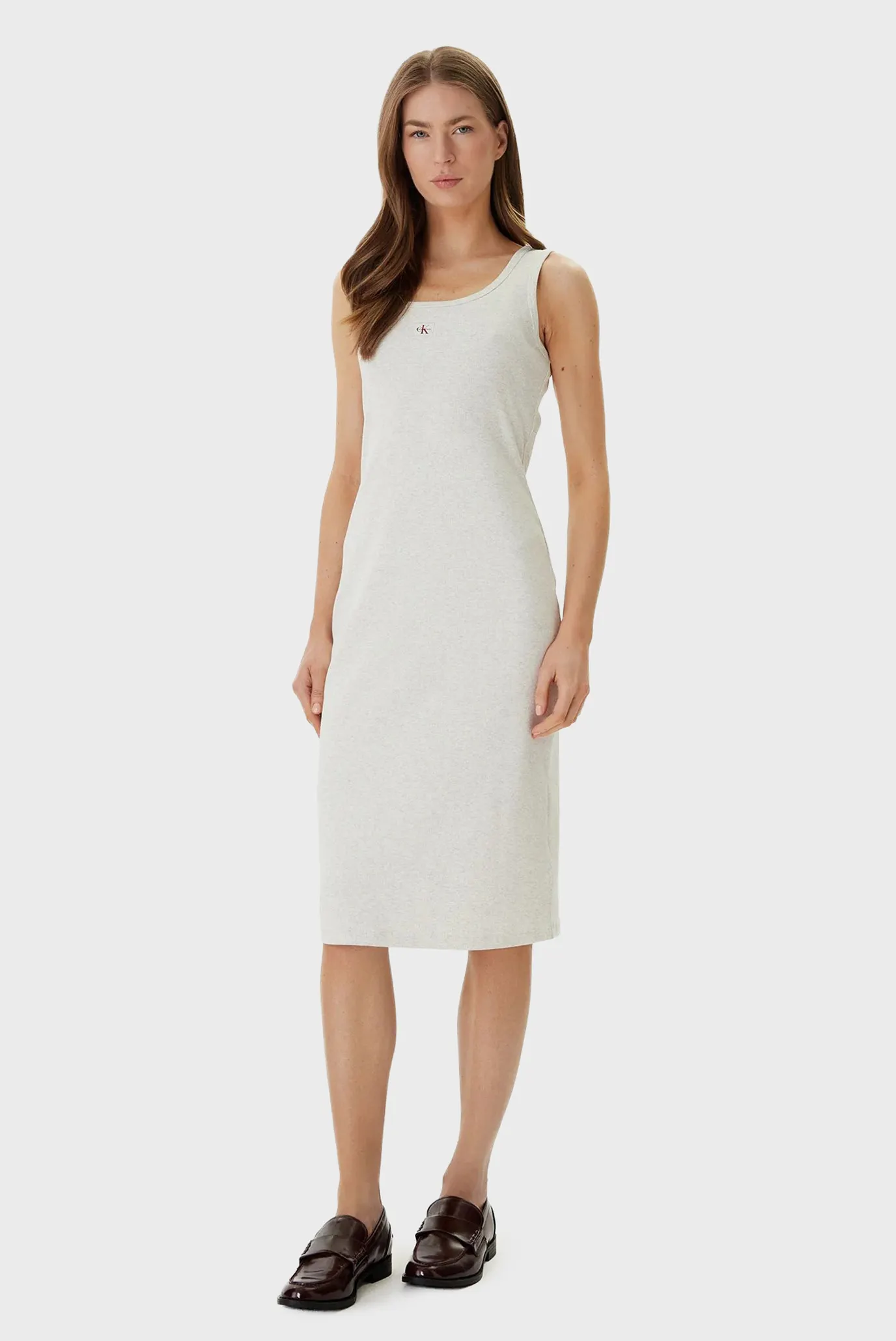 Платье SL BABY RIB WOVEN LABEL SQUARE N 4