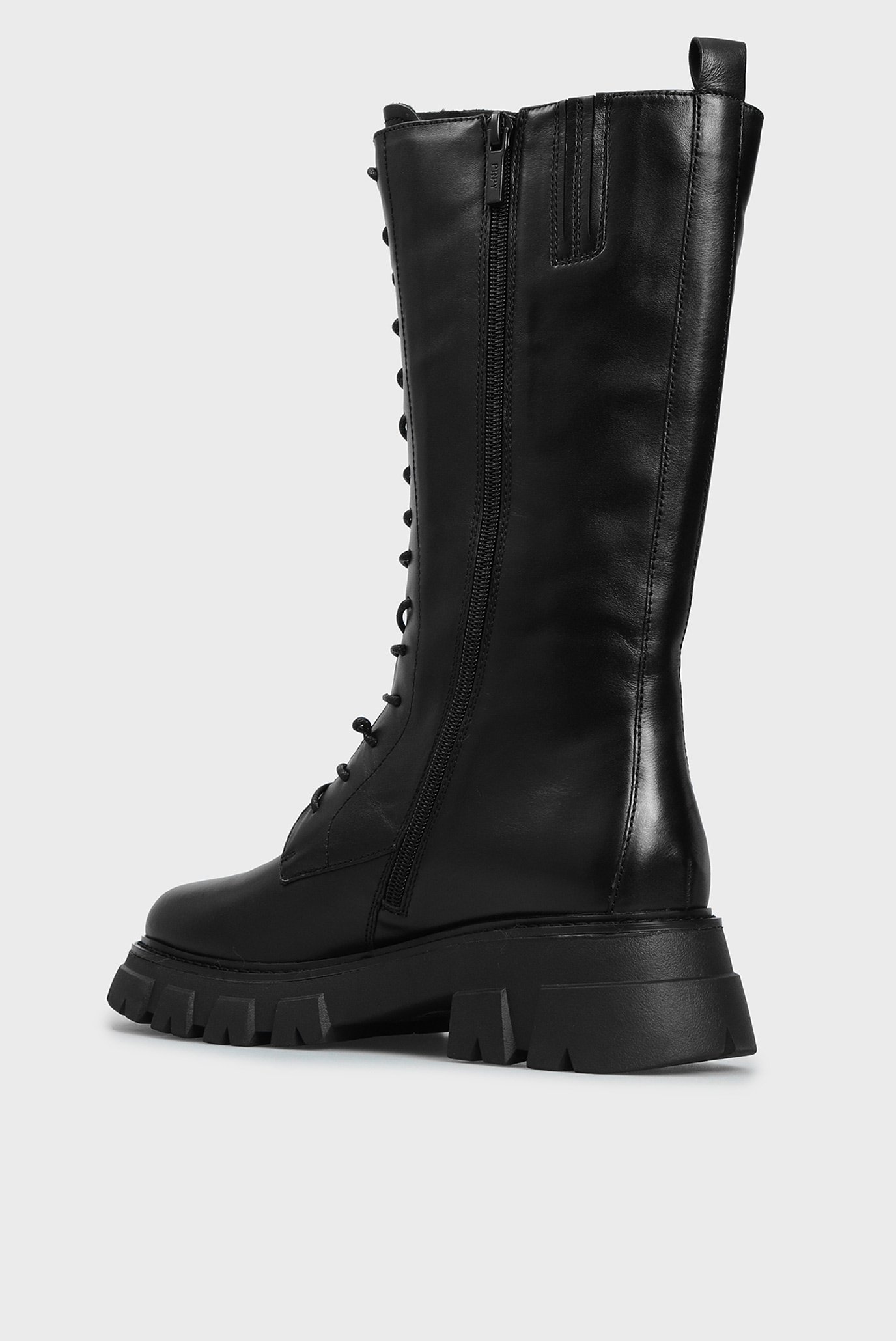 Женские черные кожаные ботинки Columbia 3