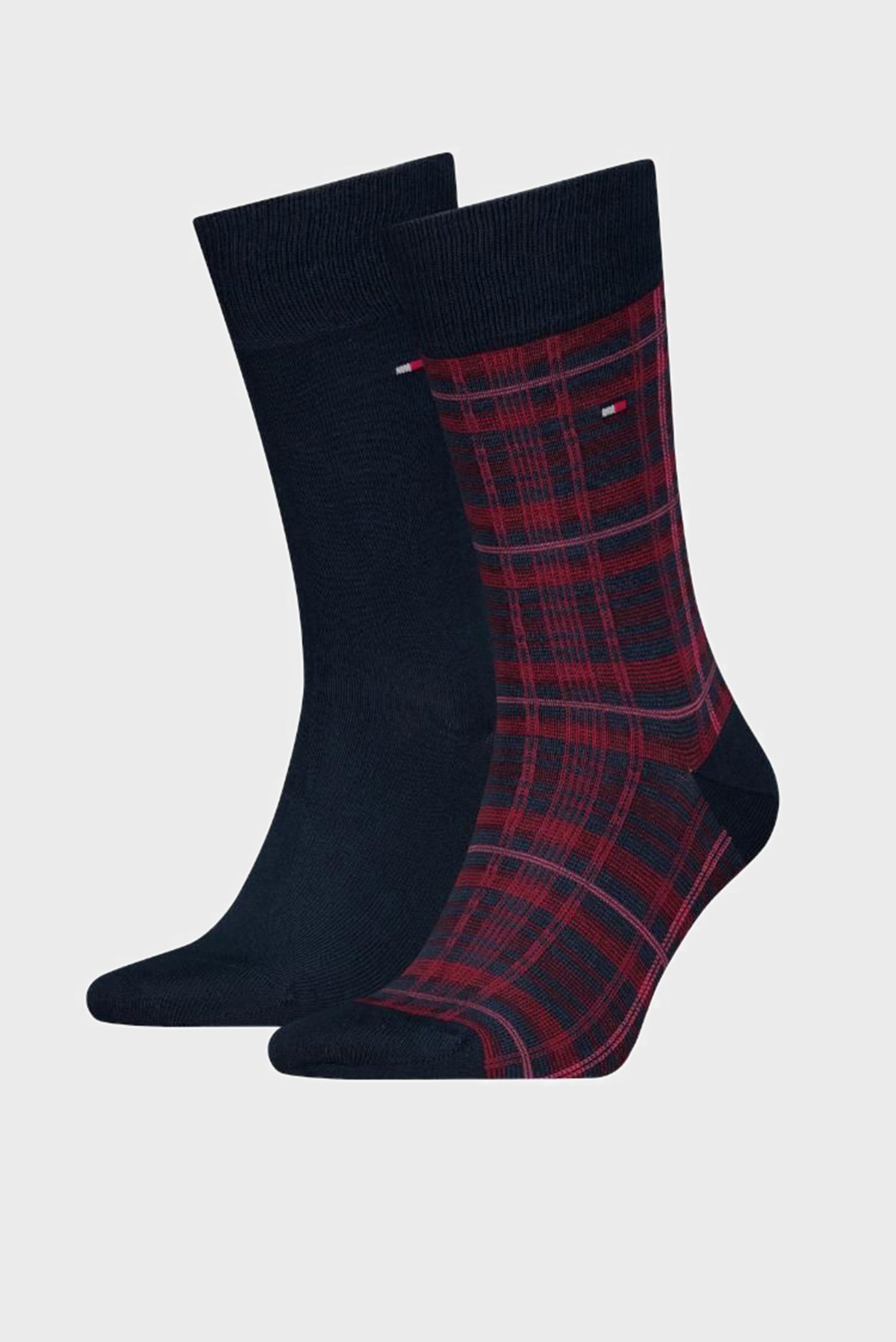 Носки/TH MEN SOCK 2P TARTAN, 43/46 1