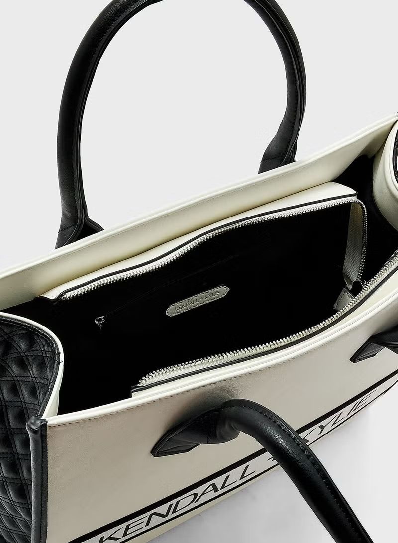 Сумка/K&K BAGS TOTE - WHITE * HBKK-323-0002-10 5