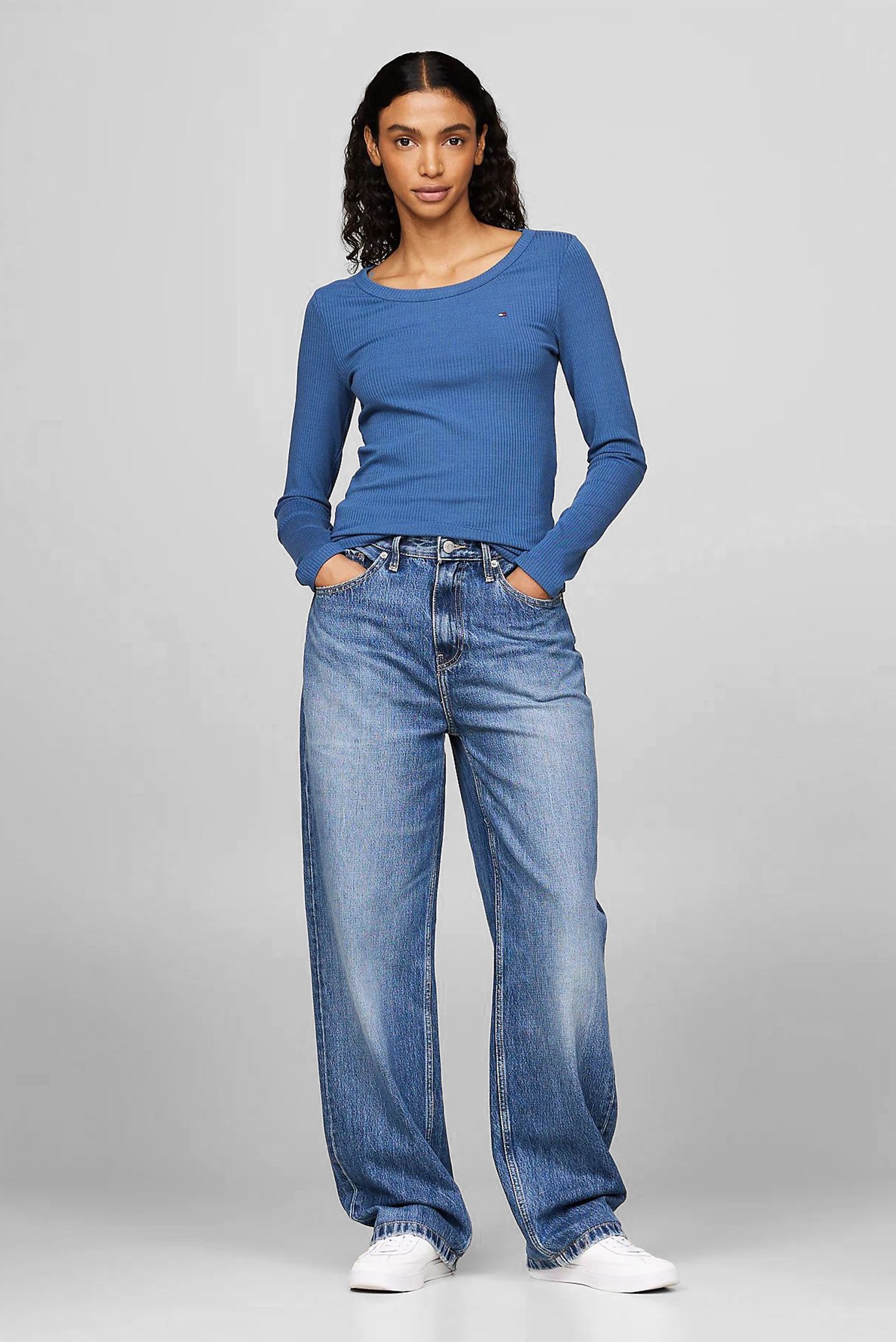 Лонгслив SLIM 5X2 RIB O-NK LS 2