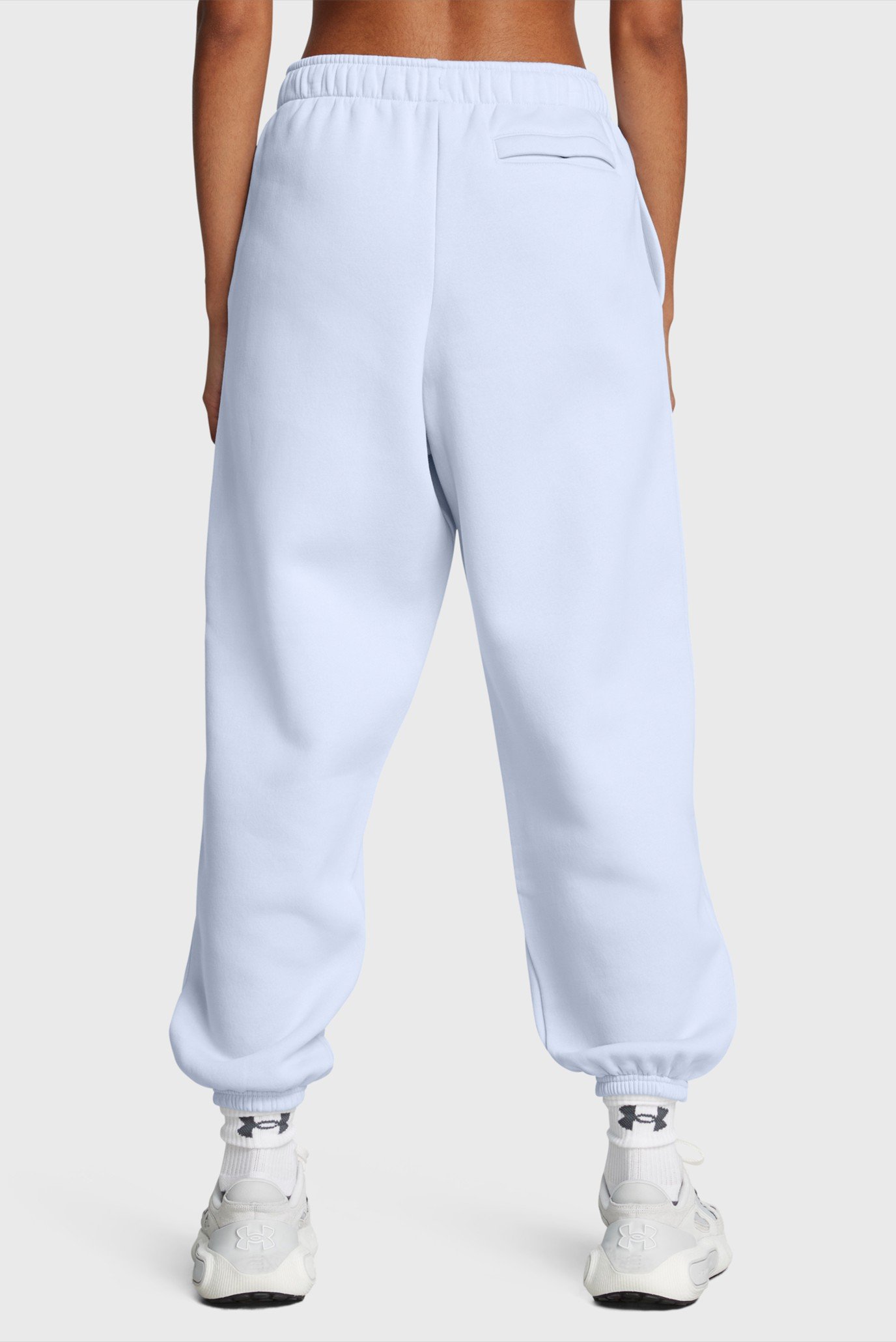 Женские голубые спортивные брюки UA Icon Flc OS 2