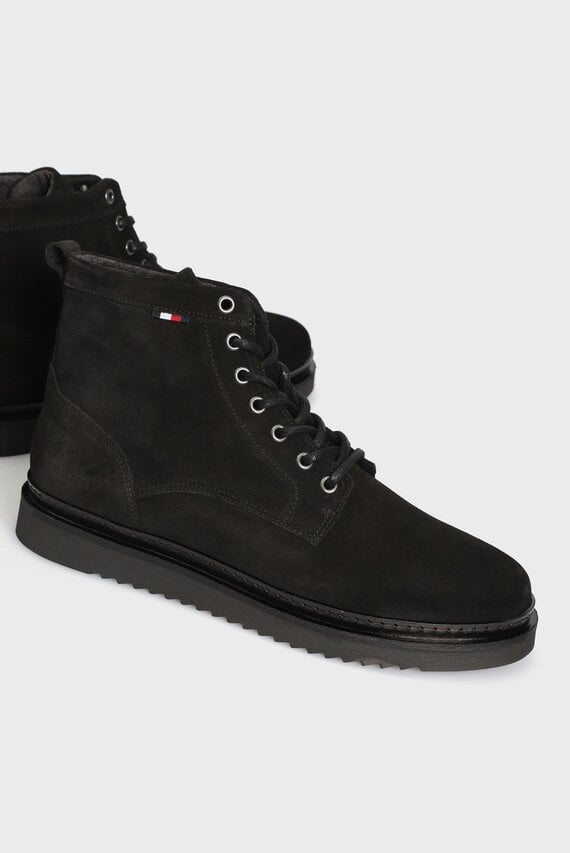 Ботинки HILFIGER CLEATED SUEDE BOOT