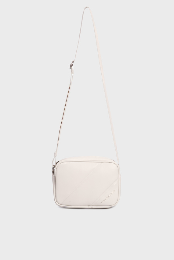 Женская белая сумка QUILTED CAMERABAG18