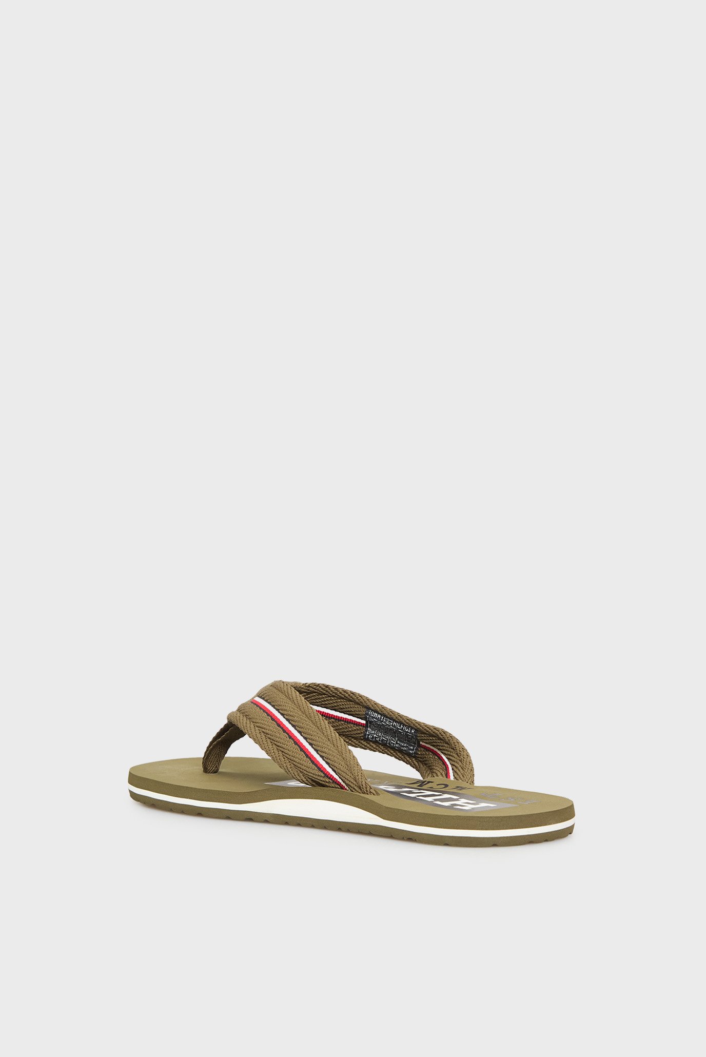 Мужские оливковые вьетнамки CORPORATE HILFIGER BEACH SANDAL 5