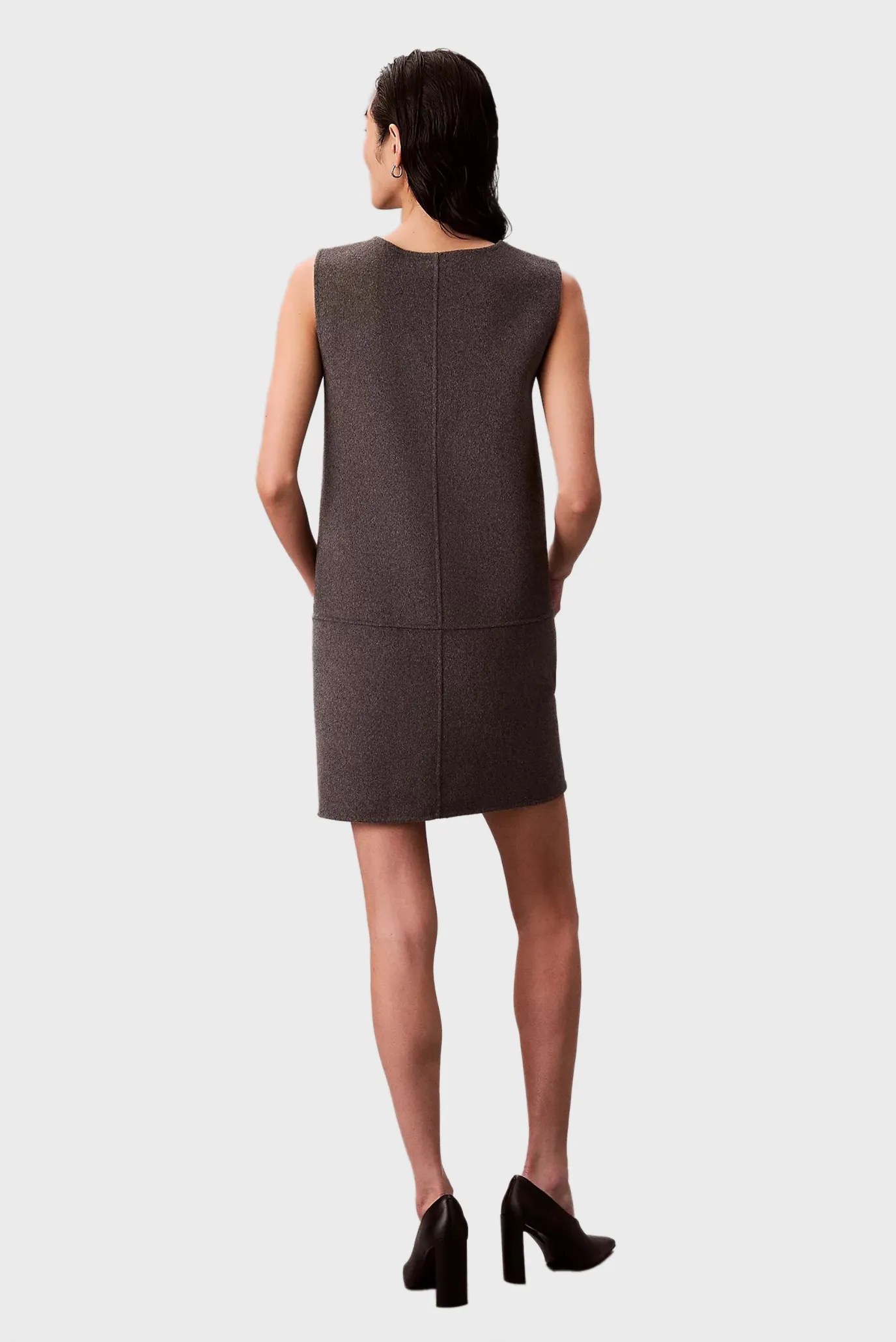 Платье Doubleface V Neck Mini Shift Dre 3