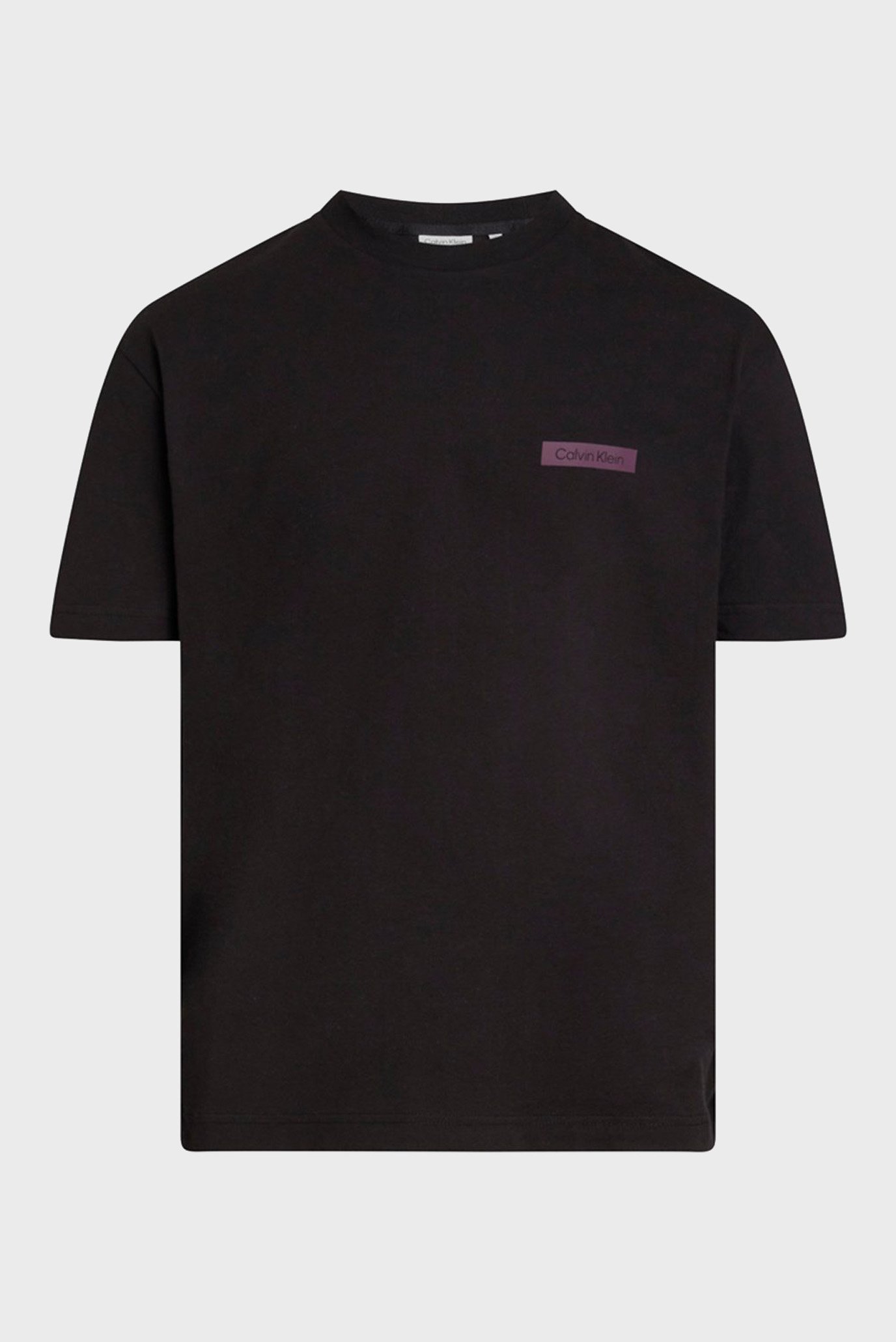 Calvin klein flock logo cheap t shirt