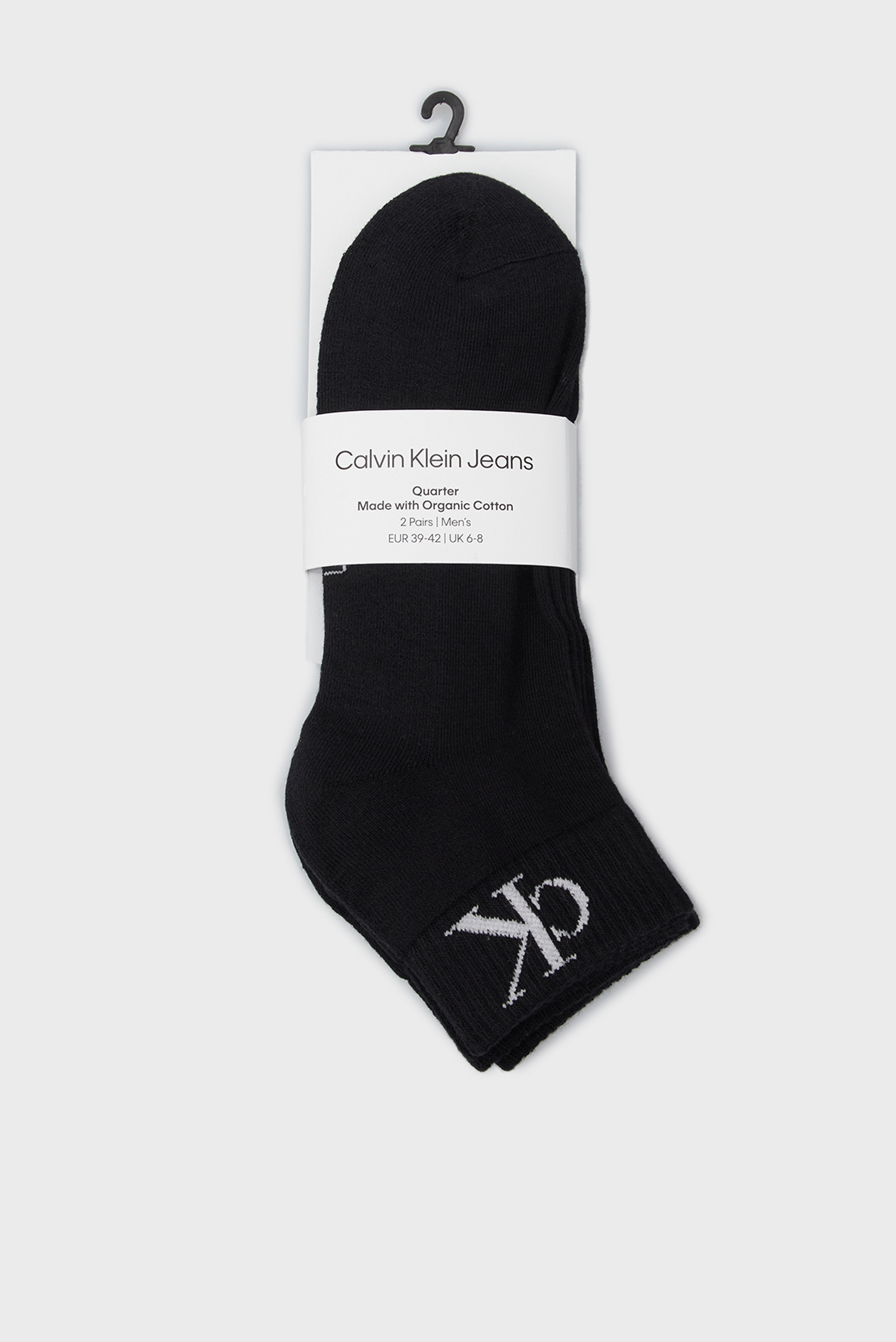 Носки CKJ MEN QUARTER 2P MONOGRAM 3