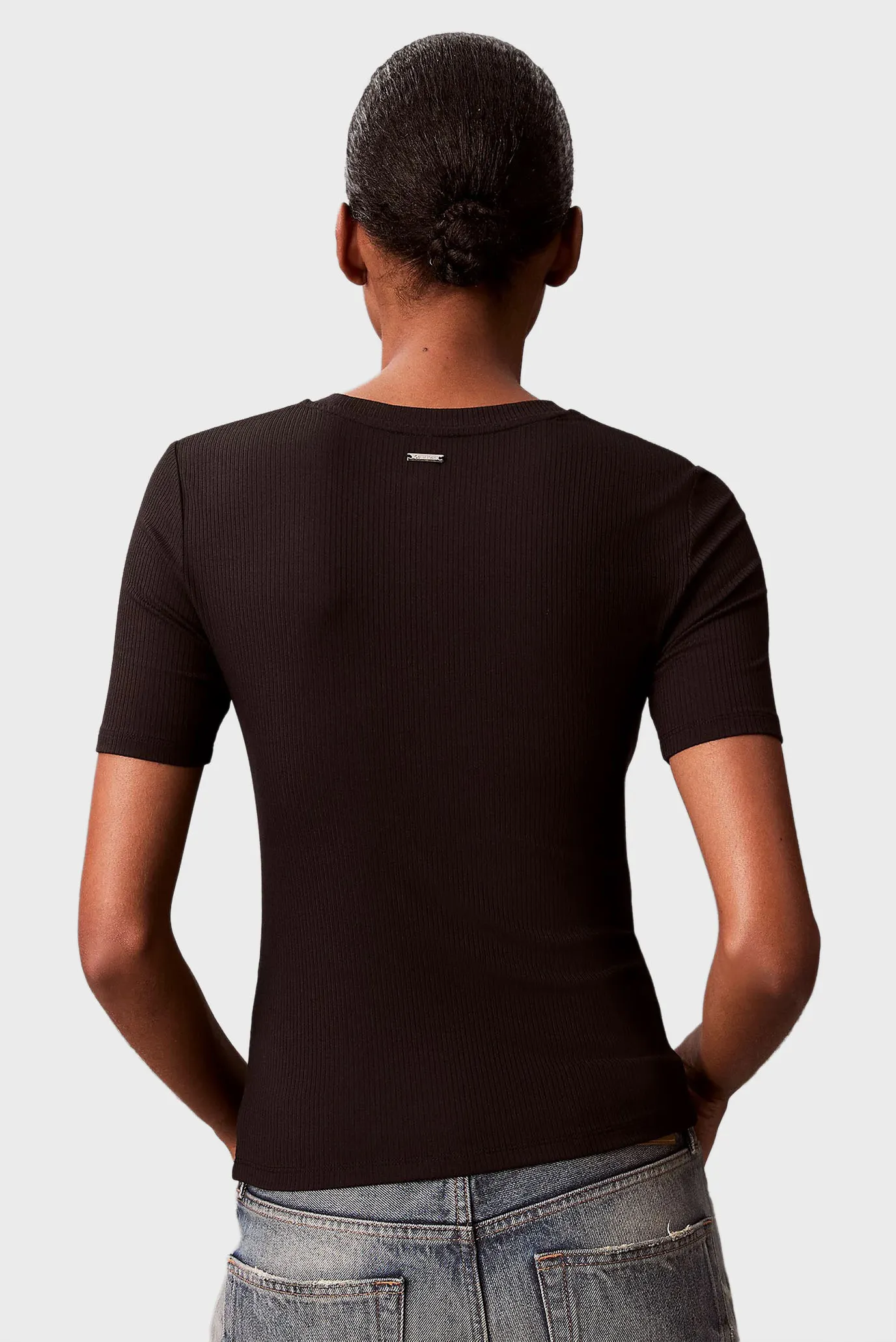 Футболка A- Modal Rib Tee (essential) 4