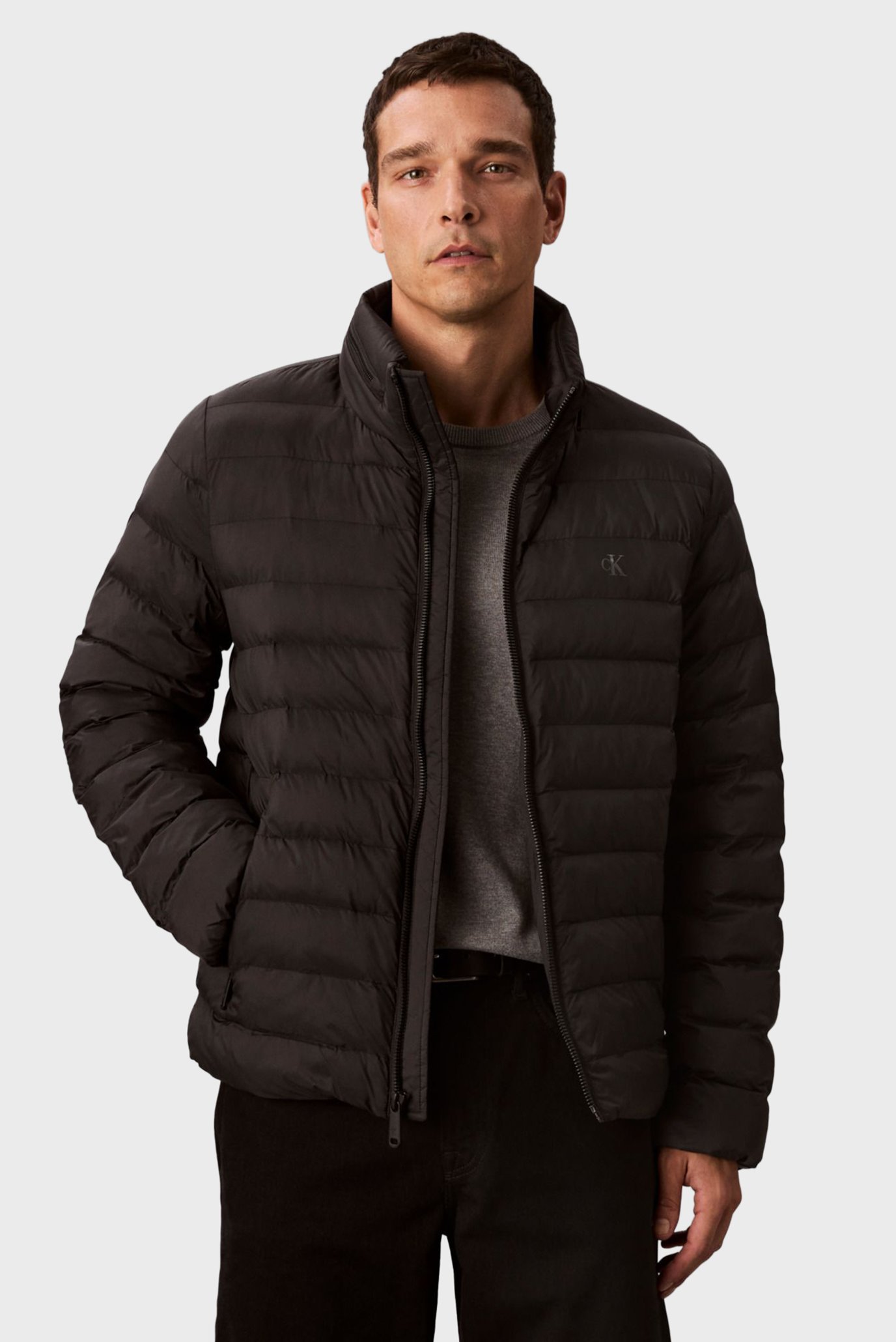 Куртка демисезонная LS NYLON LT WT HOODED  FZ PUFFER 1