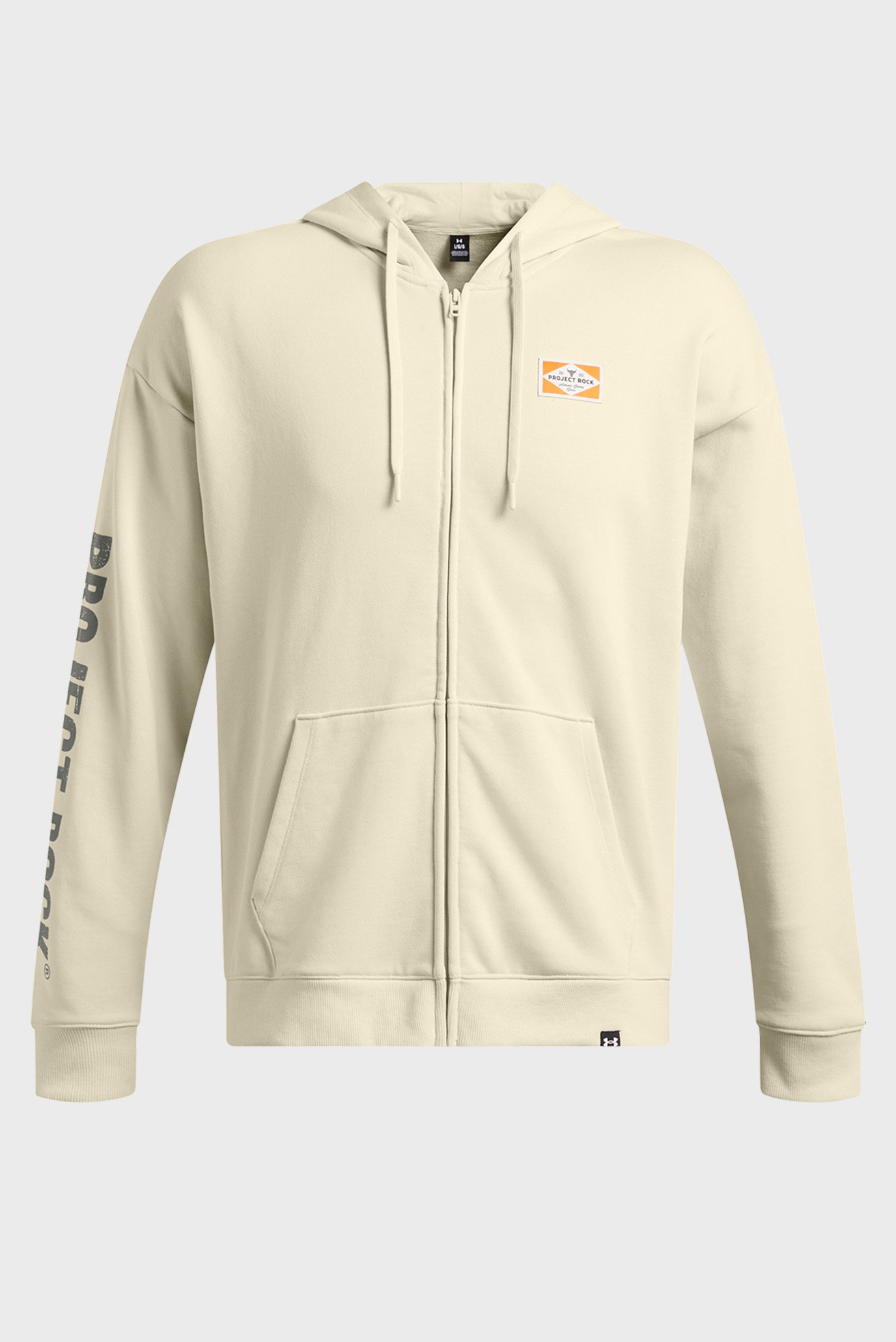Мужское бежевое худи Pjt Rck HWT FZ Tools 3