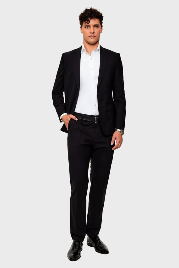 Рубашка SLIM PERF WOVEN STR SLD Calvin Klein Рубашка SLIM PERF WOVEN STR SLD Calvin Klein