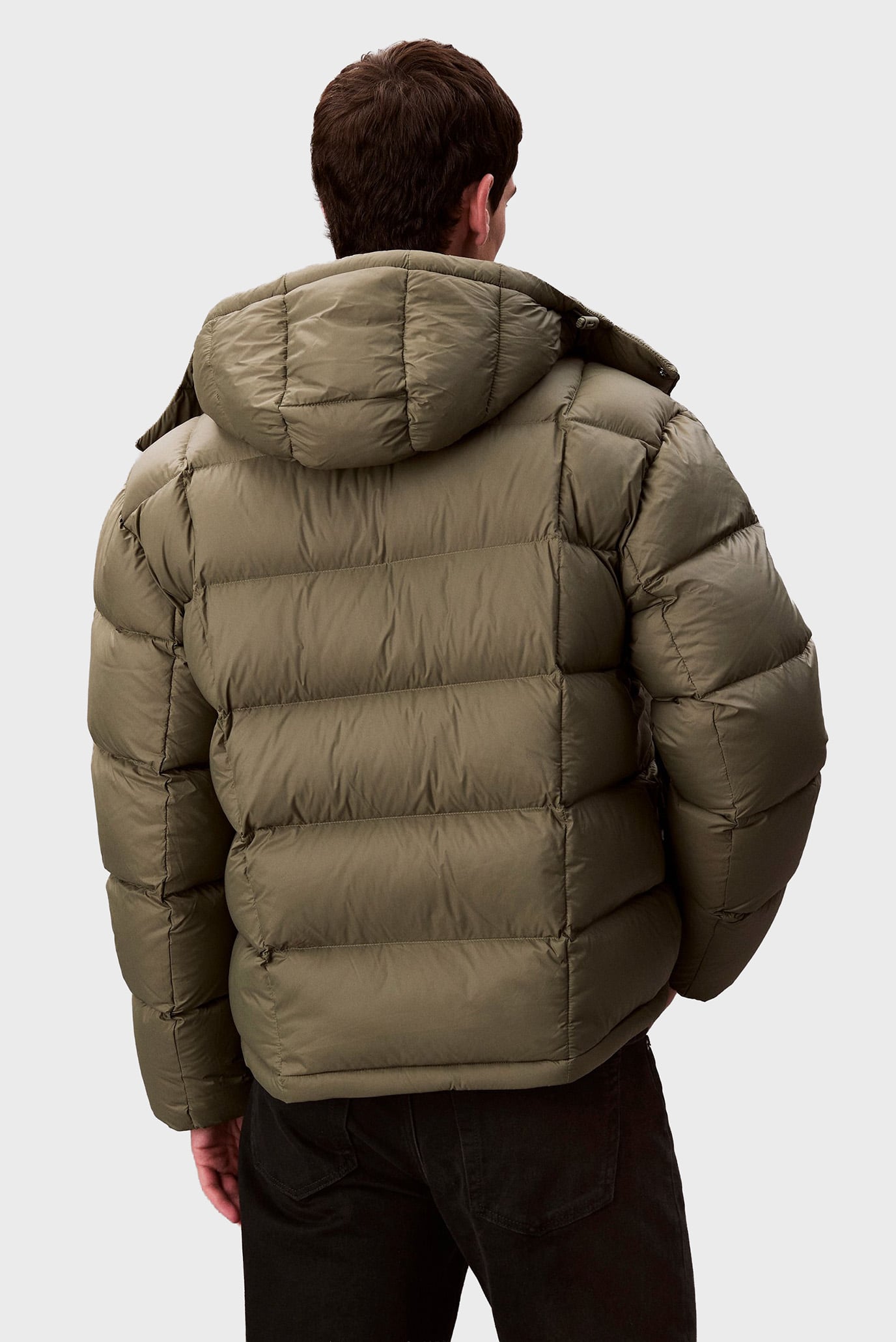 Куртка зимняя LS NYLON QUILTED DETACHABLE HOOD 4