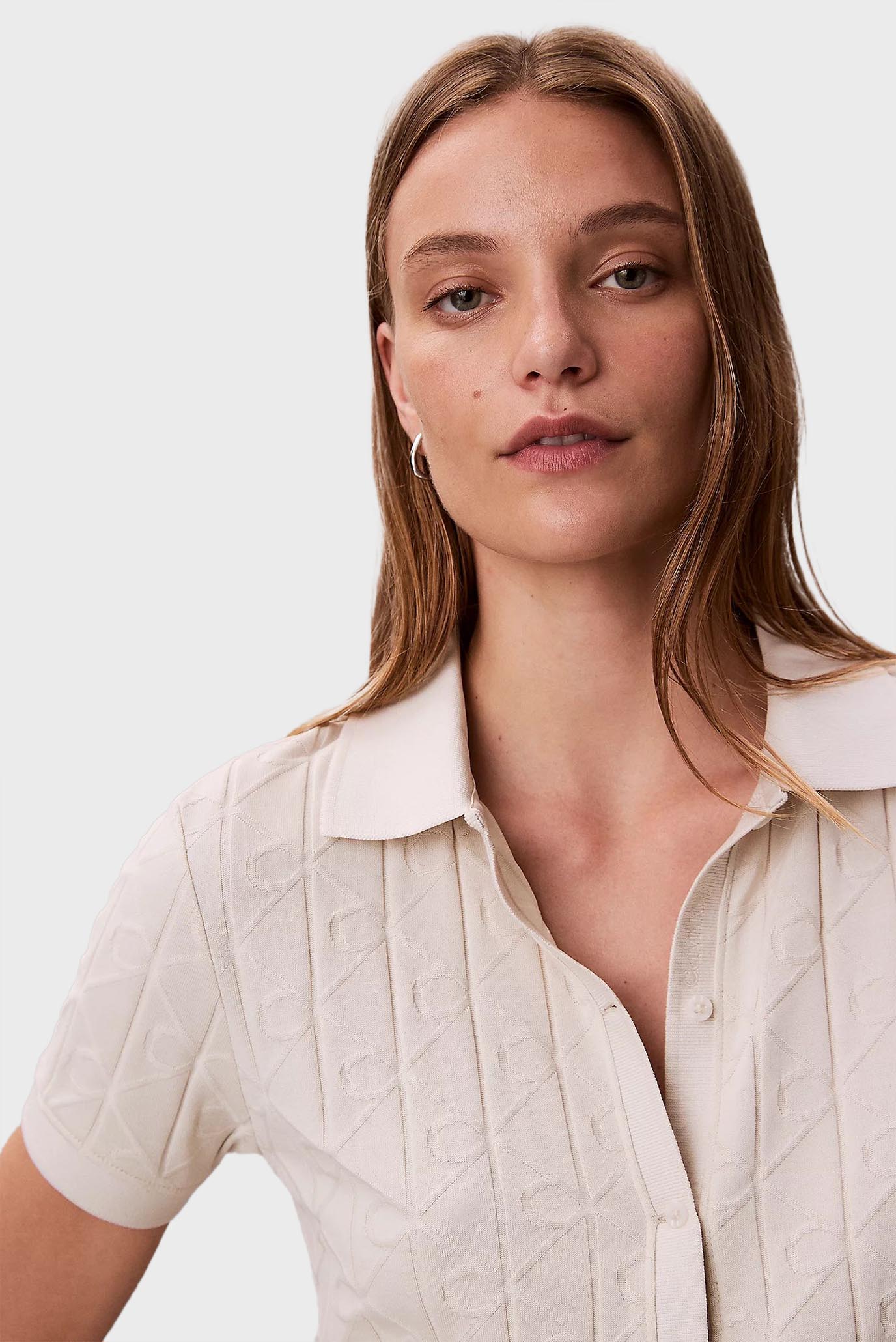 Поло SS AOP JACQUARD POLO TOP 4