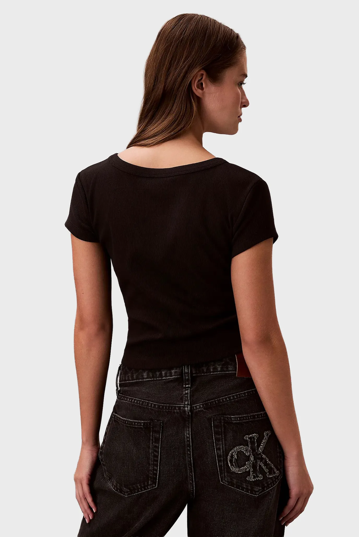 Футболка WOVEN LABEL 2X2 BABY RIB BABY TE 4